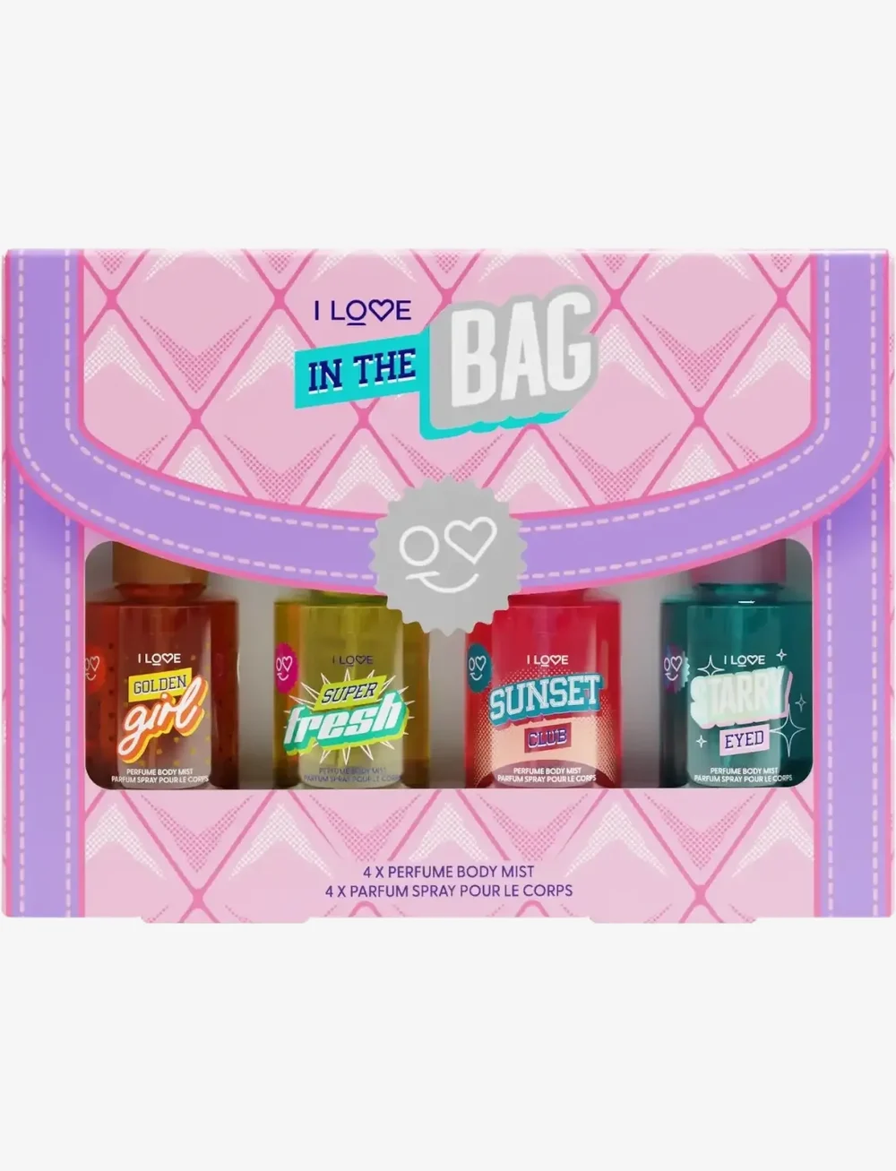 I LOVE - I LOVE In Th Bag- Body Mist Set - för honom - body mist set - 0