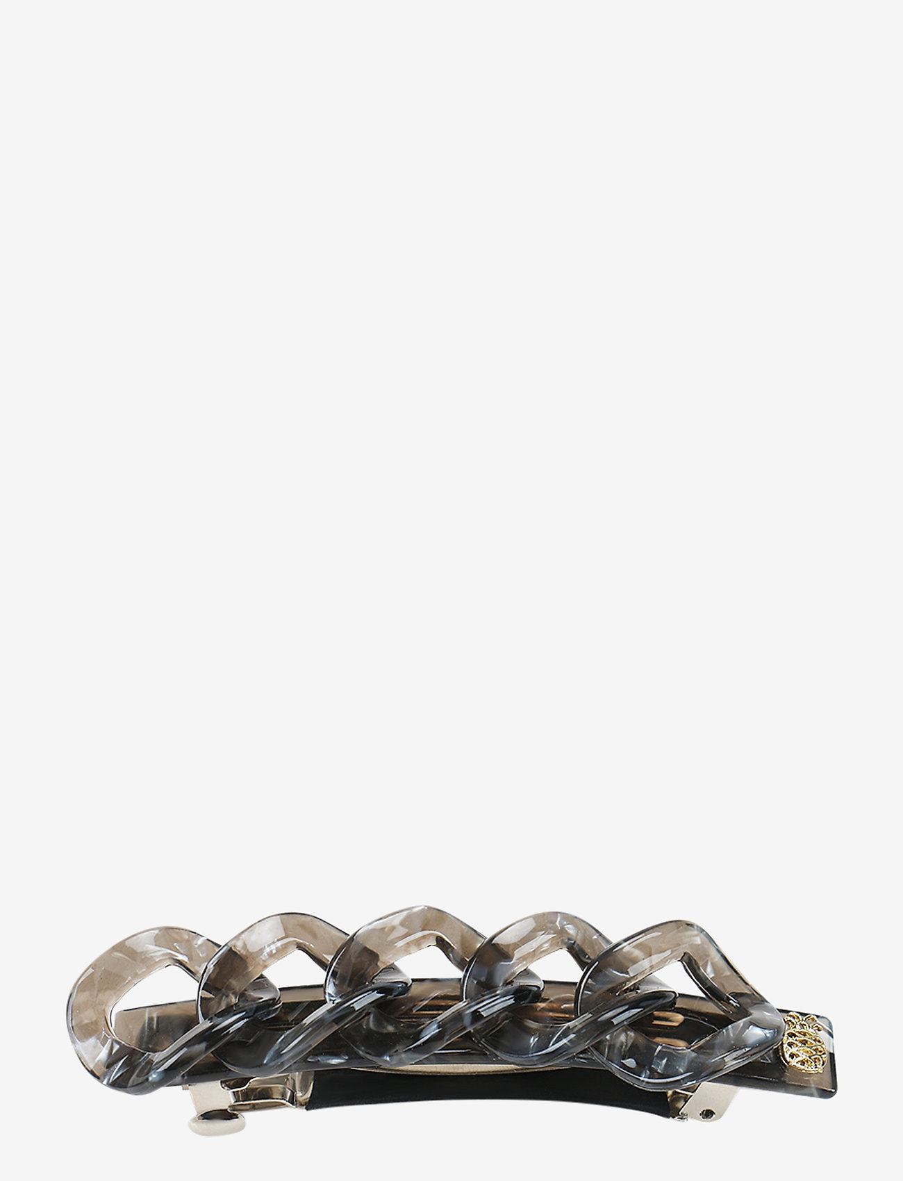 Ia Bon - CHAIN CLIP - GREY MARBLE - grey marble - 0