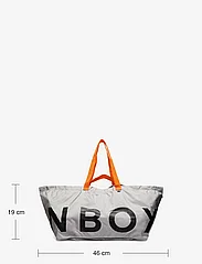 IAMRUNBOX - Oversized Tote bag - torby tote - grey - 4