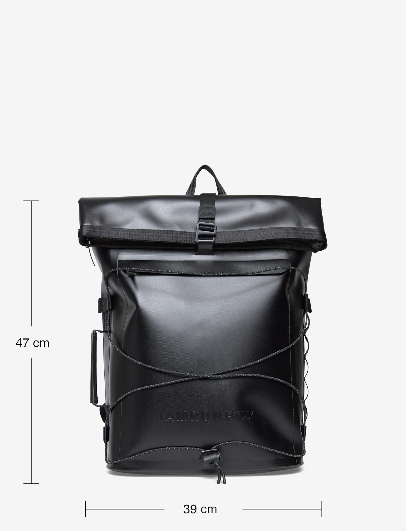 IAMRUNBOX - Pannier Rolltop - mænd - black - 3