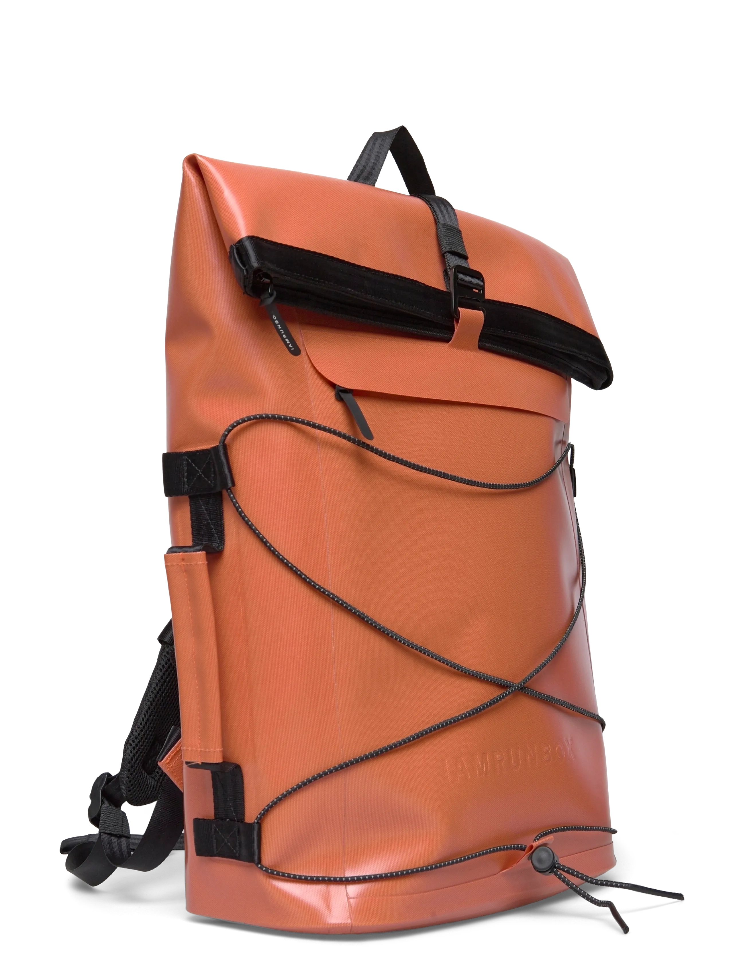 IAMRUNBOX - Pannier Rolltop - orange - 2