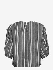 IBEN - Jivan Top - long-sleeved blouses - black - 1