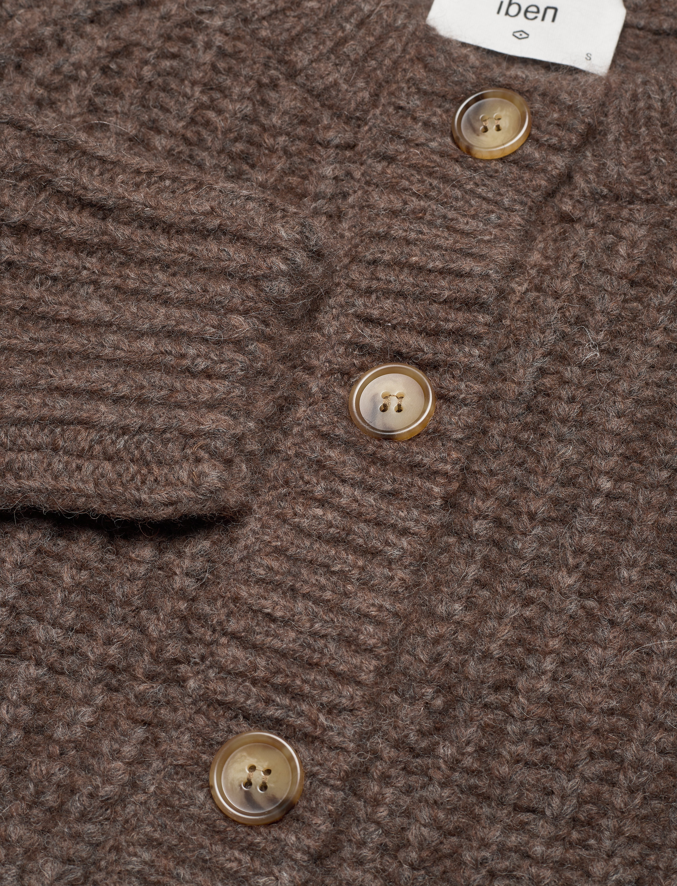 IBEN - Myles Cardigan WRP - chocolate - 2