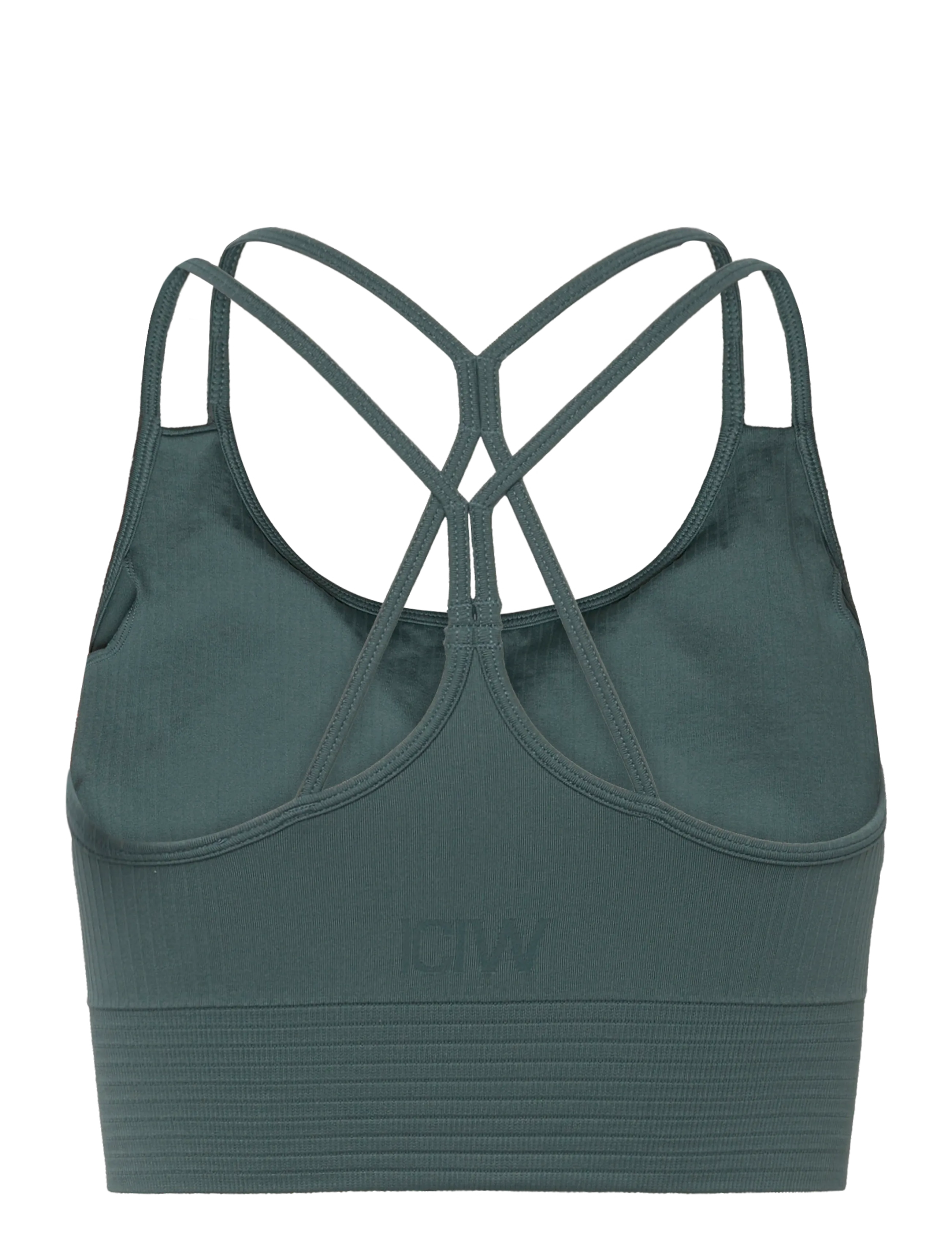 ICANIWILL - Ribbed Define Seamless Sports Bra Jungle Green-S - die niedrigsten preise - jungle green - 2