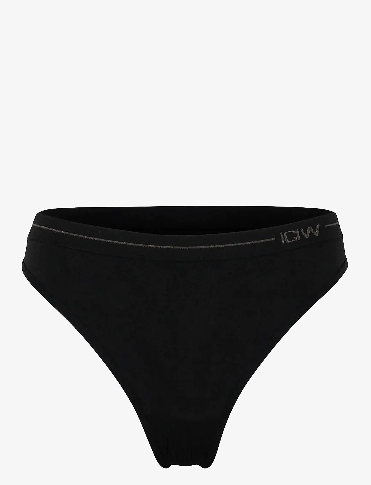 ICANIWILL - Everyday Seamless Thong 2-pack - underwear - black - 3