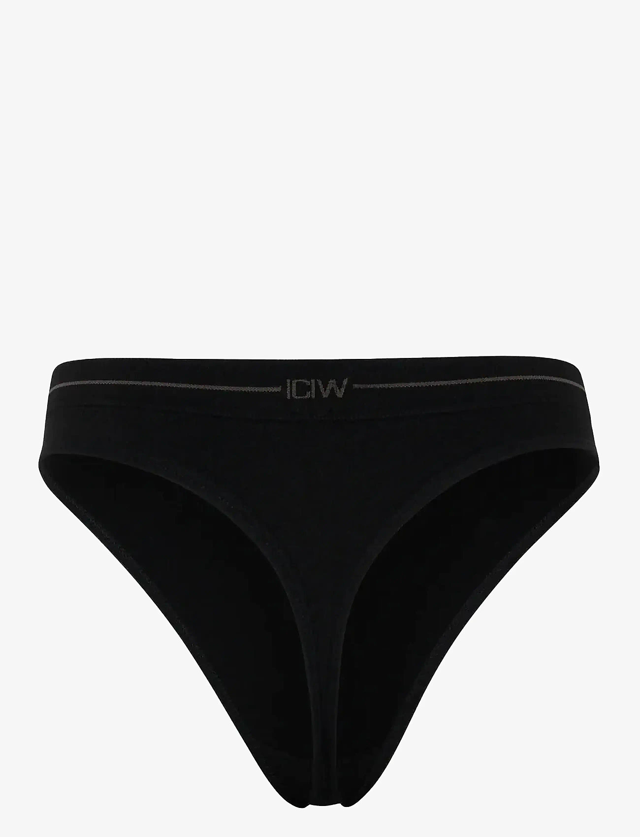 ICANIWILL - Everyday Seamless Thong 2-pack - underwear - black - 4