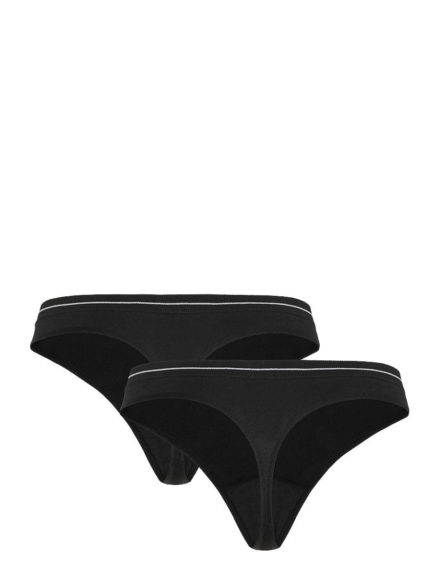 ICANIWILL - Everyday Seamless Thong 2-pack - undertøj og sokker - black - 4