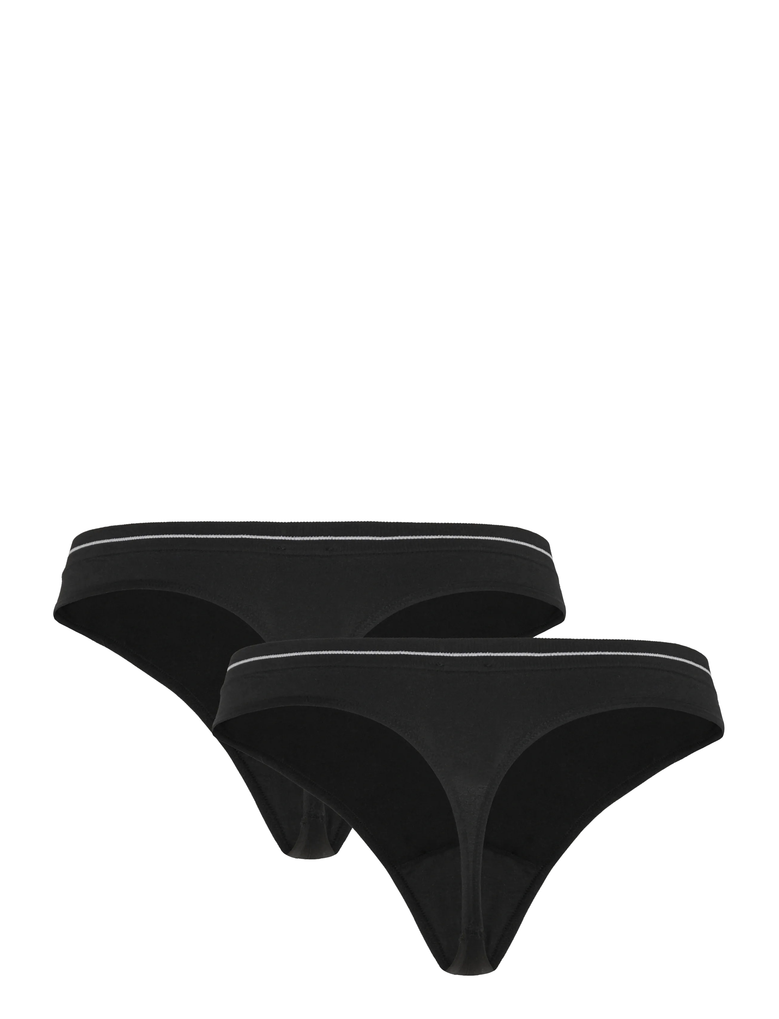 ICANIWILL - Everyday Seamless Thong 2-pack - briefs - black - 4