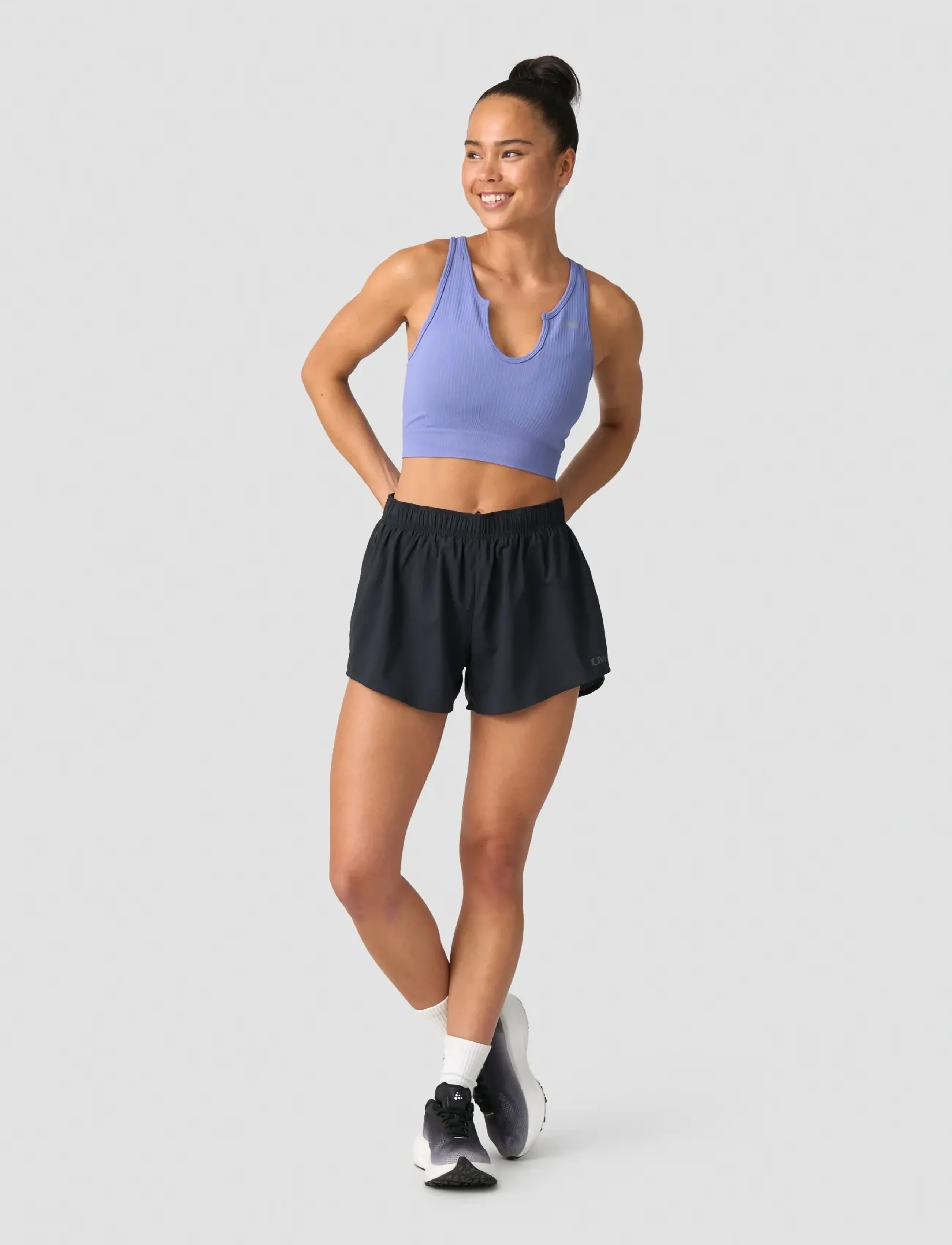 ICANIWILL - Ribbed Define Seamless Tank Top - tank tops - violet blue - 5