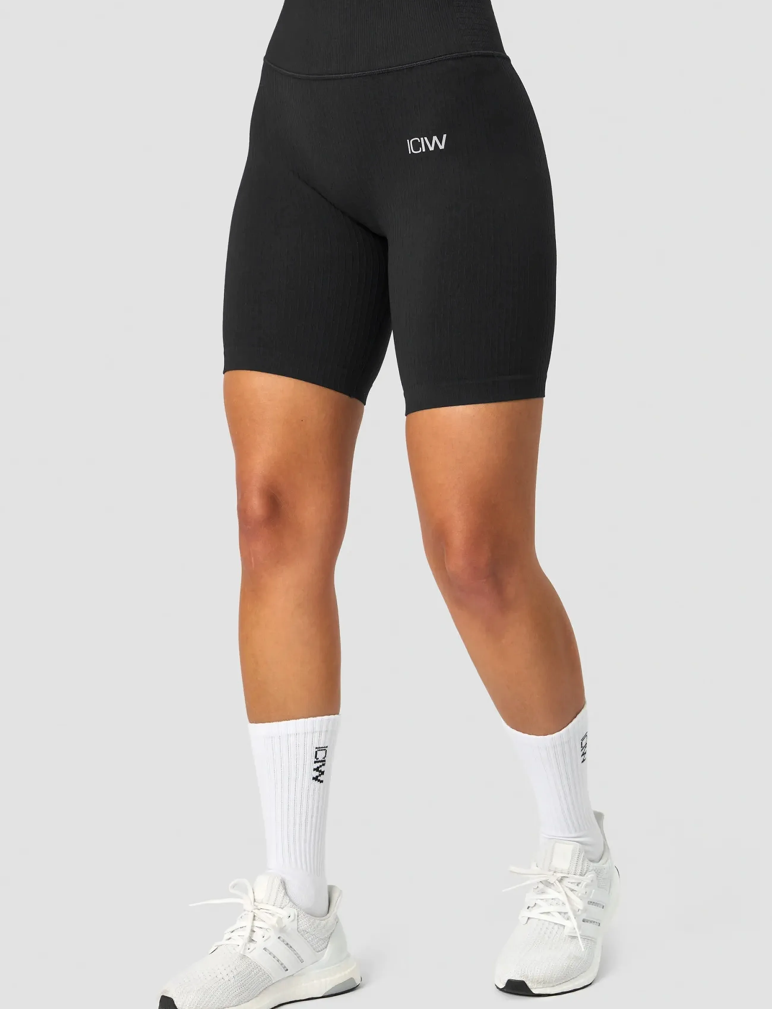 ICANIWILL Ribbed Define Seamless Pocket Biker Shorts dam – bild 5