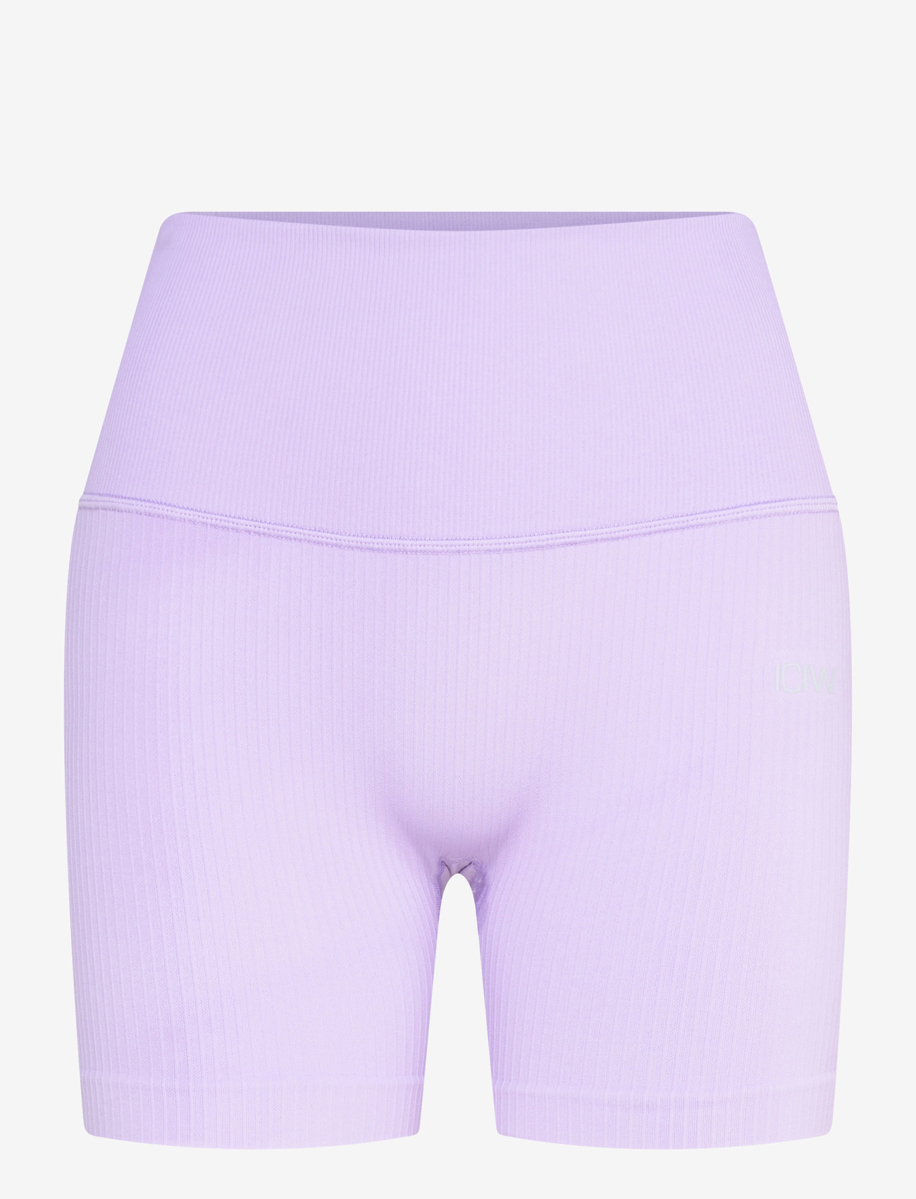 ICANIWILL - Ribbed Define Seamless Pocket Shorts - 1/2 længde - lavender - 1