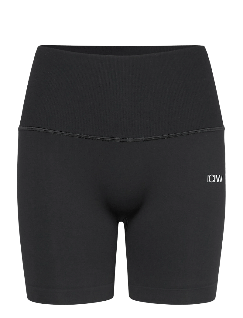 ICANIWILL - Define Seamless Pocket Shorts W - rattapüksid - black - 1