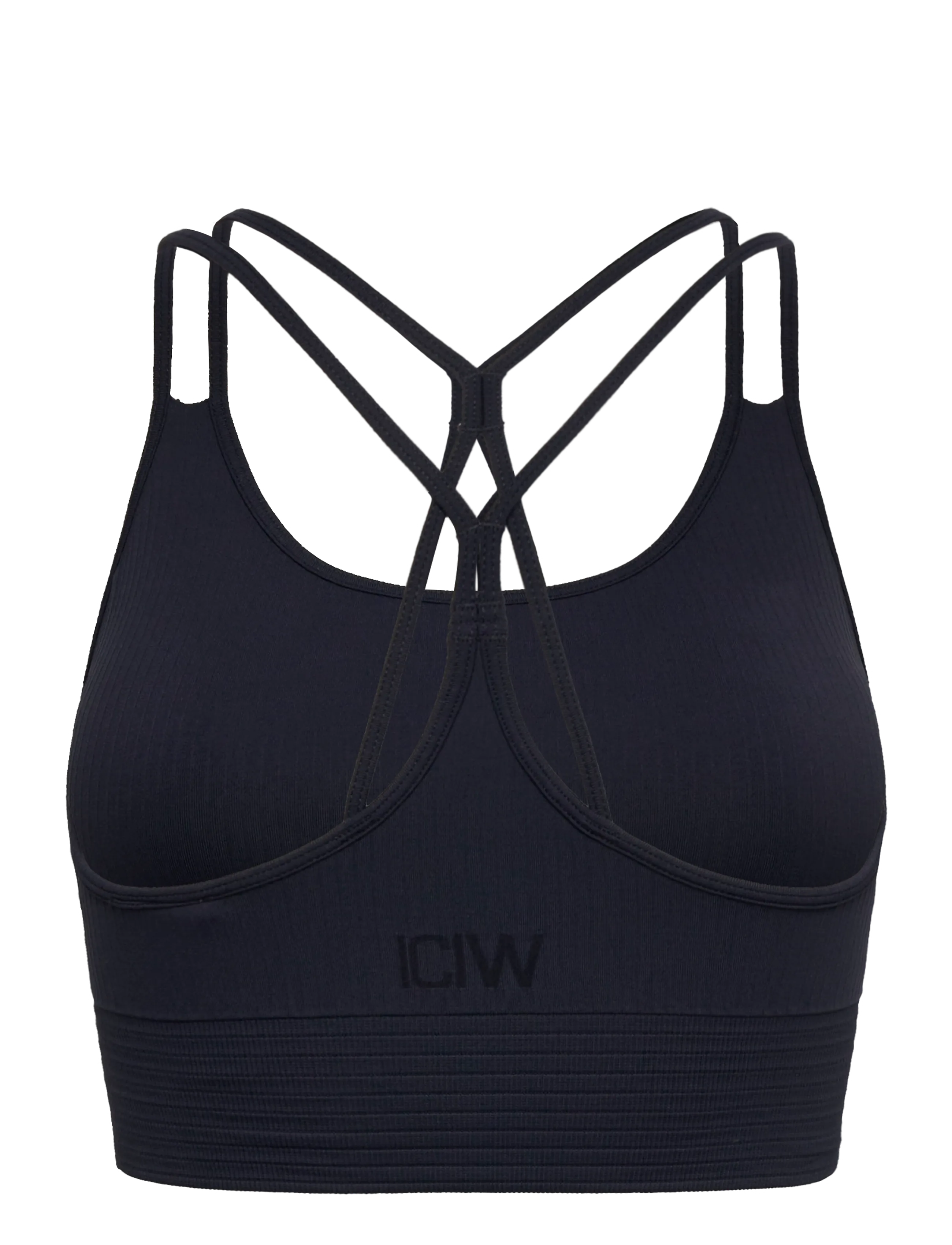 ICANIWILL - Ribbed Define Seamless Sports Bra - die niedrigsten preise - dusty black - 2