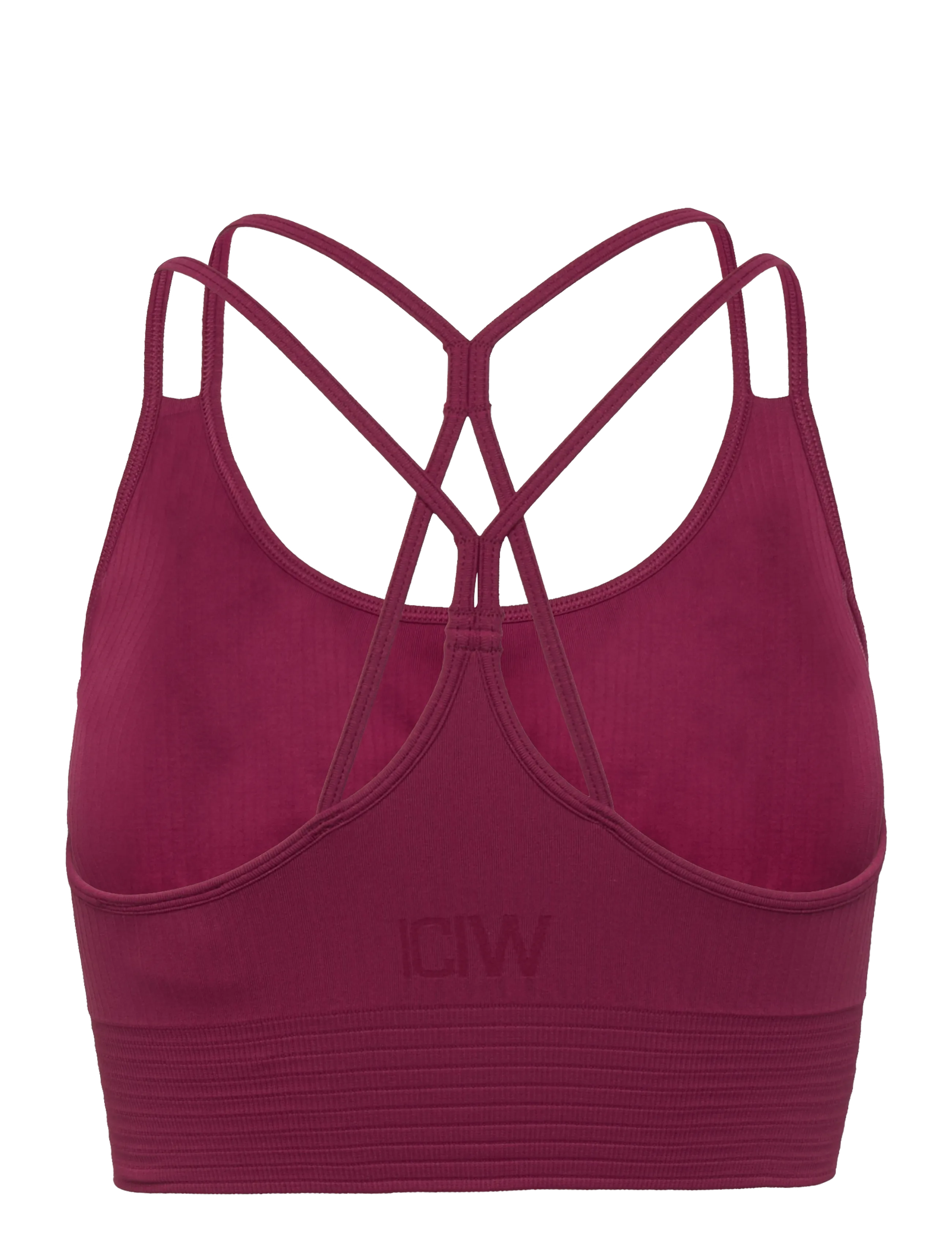 ICANIWILL - Ribbed Define Seamless Sports Bra - madalaimad hinnad - magenta rose - 2
