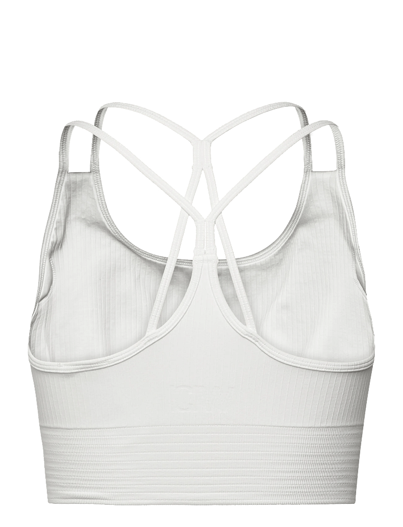 ICANIWILL - Ribbed Define Seamless Sports Bra - spordirinnahoidjad - white - 2