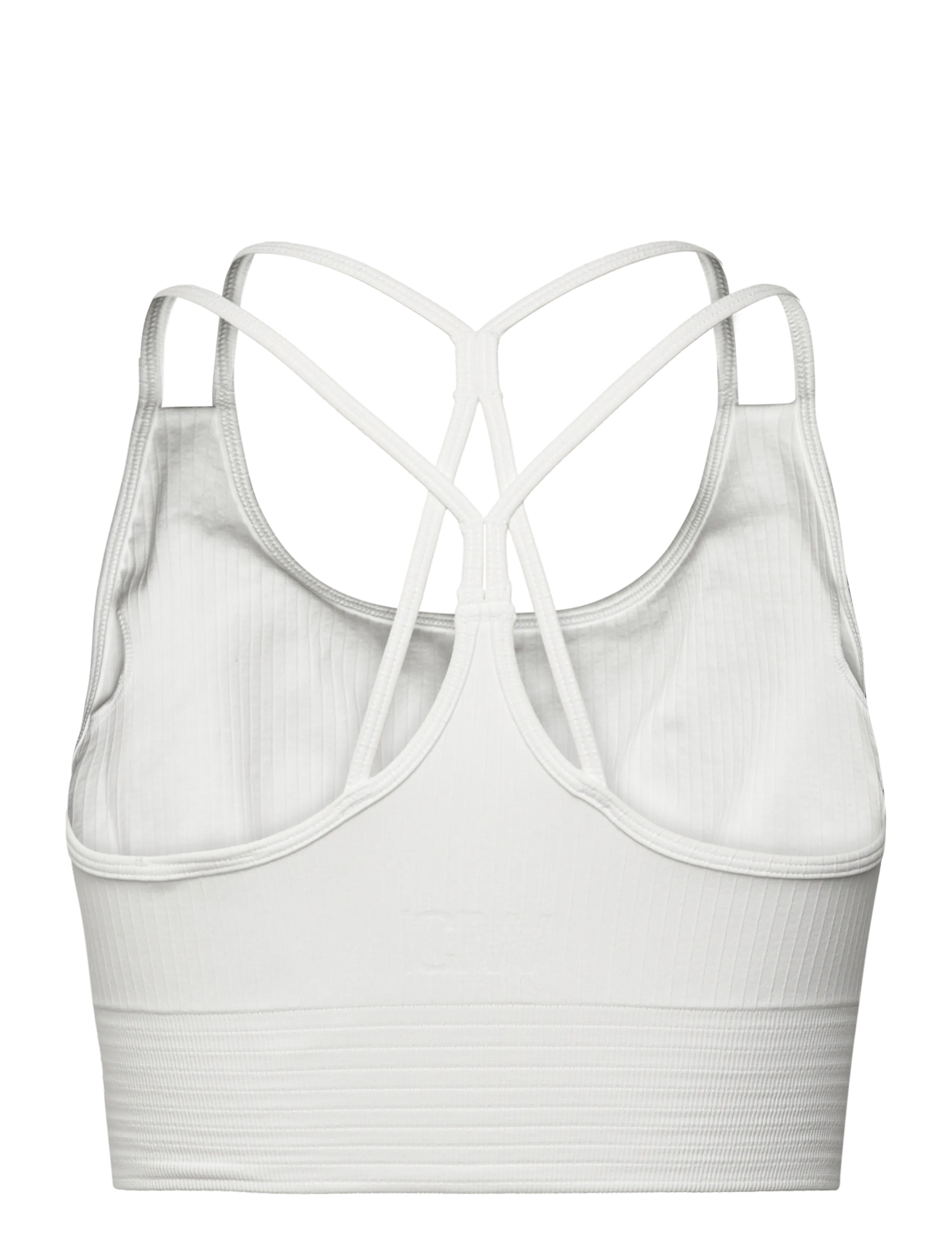 ICANIWILL - Ribbed Define Seamless Sports Bra - sports bras - white - 2
