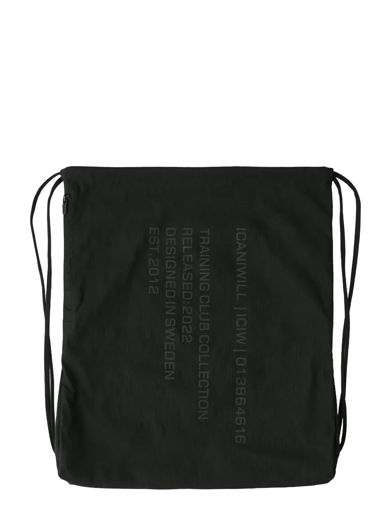 ICANIWILL Training Club Gym Bag - Seljakotid - BLACK / black