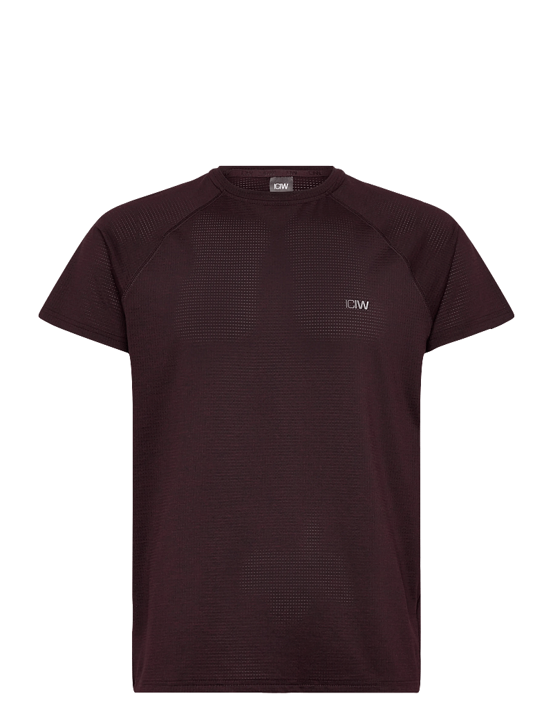ICANIWILL - Training Mesh T-shirt Men - t-shirts - maroon - 1