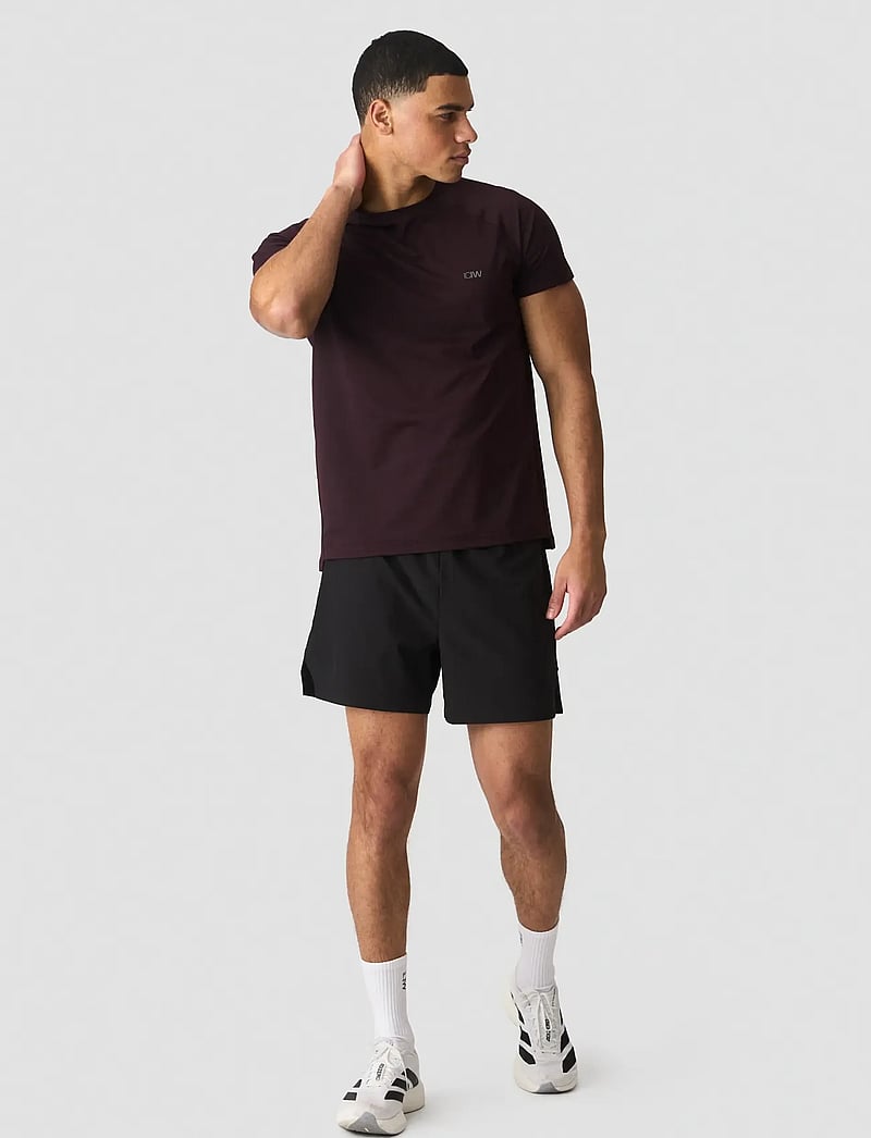 ICANIWILL - Training Mesh T-shirt Men - t-shirts - maroon - 4