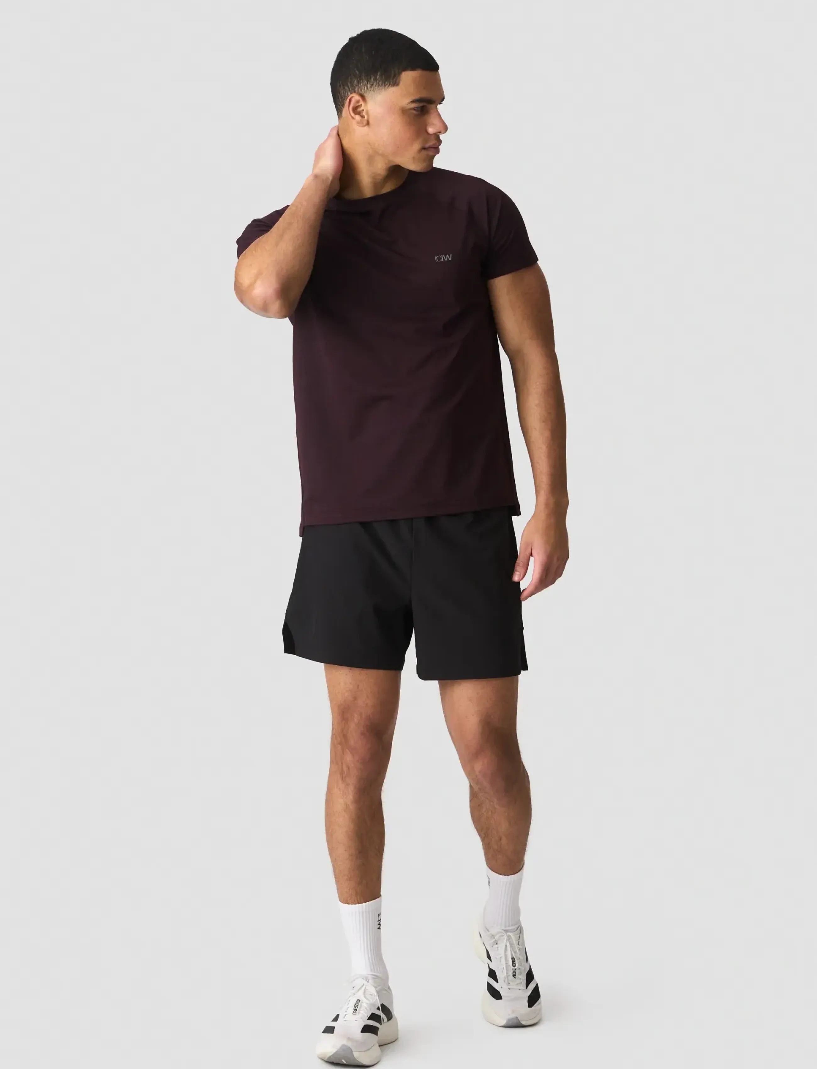 ICANIWILL - Training Mesh T-shirt Men - t-shirts - maroon - 4