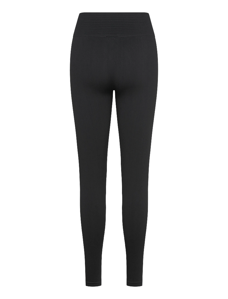 ICANIWILL - Ribbed Define Seamless Tights - Õmblusteta retuusid - black - 2