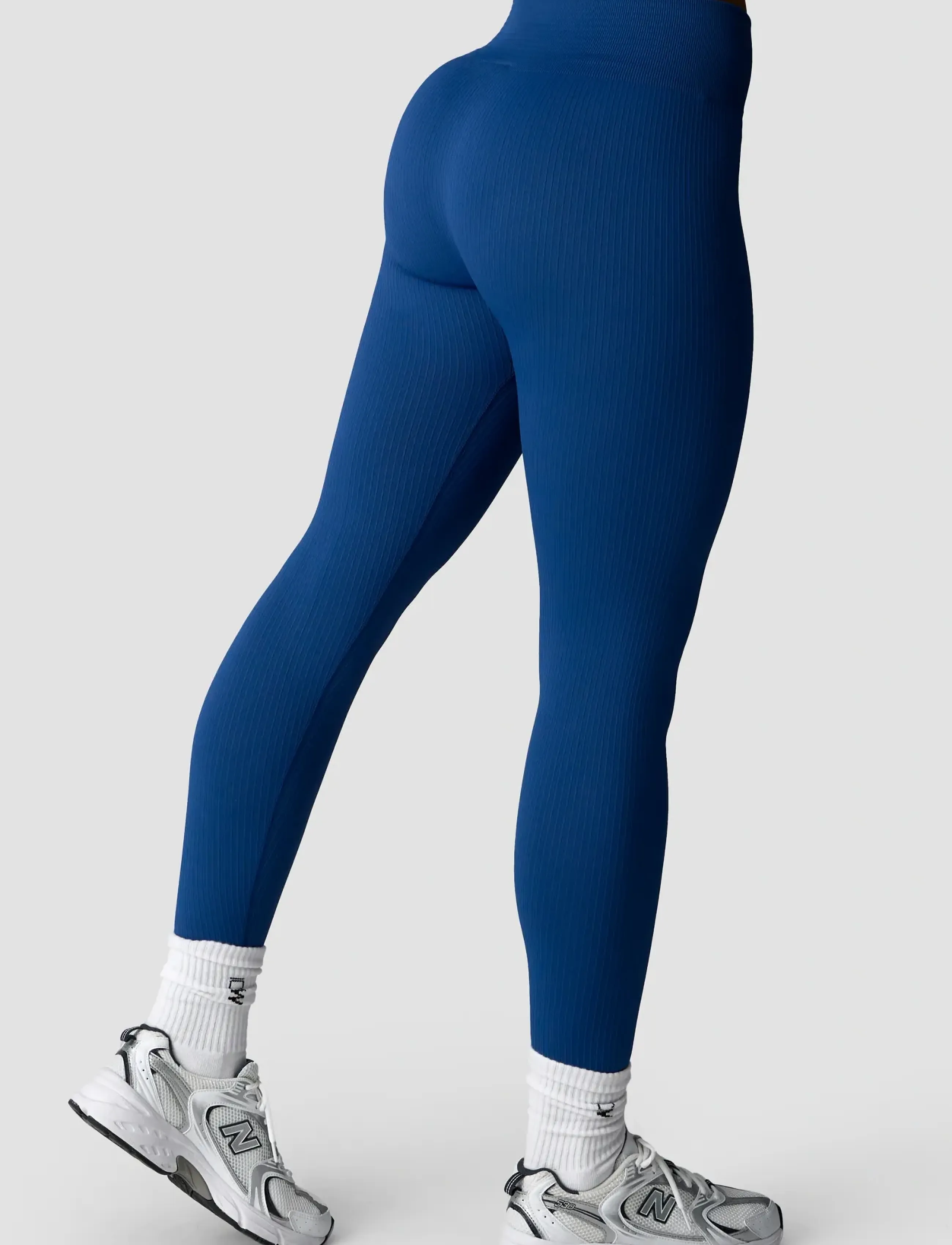 ICANIWILL - Ribbed Define Seamless Tights - seamless tights - dark navy - 4