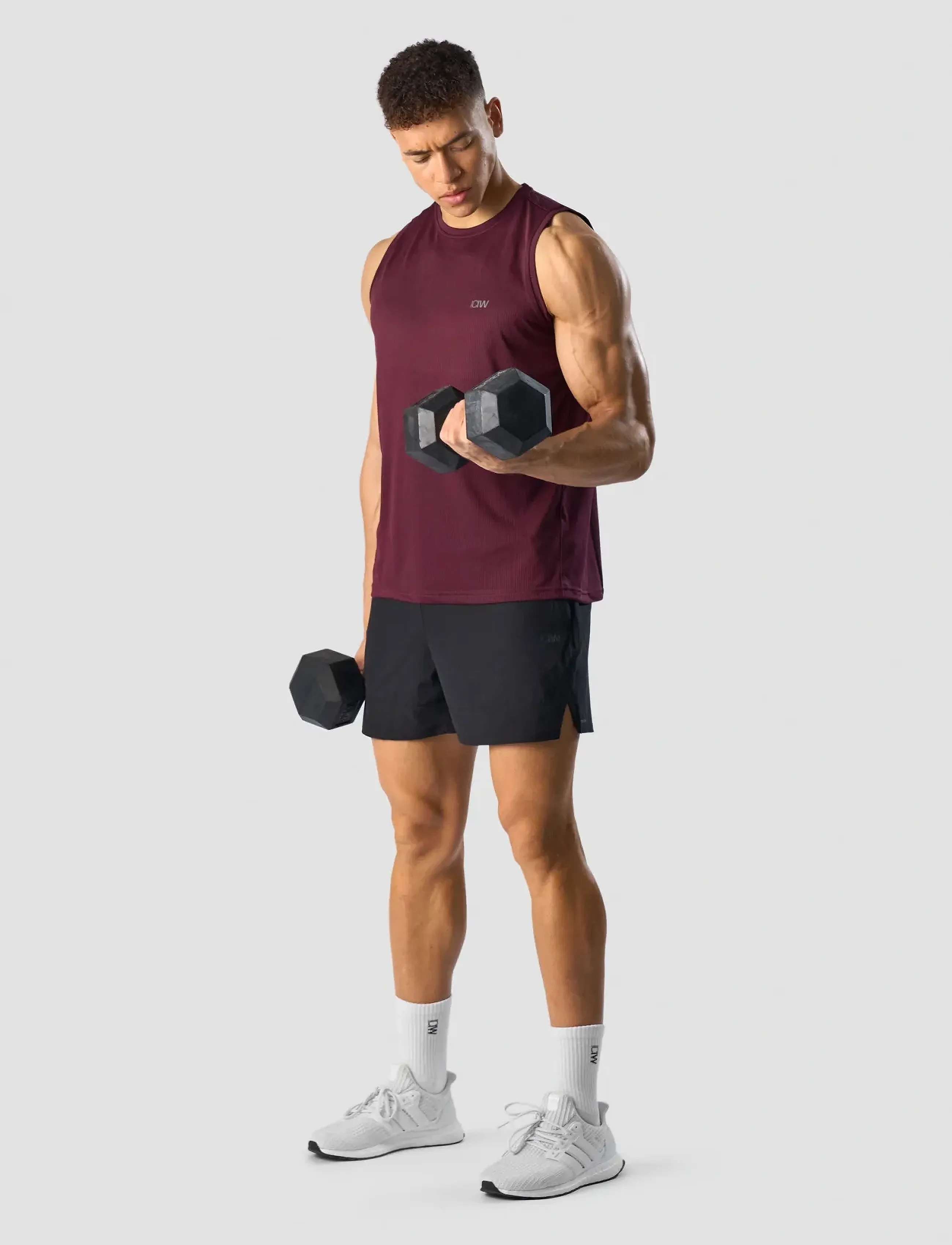 ICANIWILL - Ultimate Training Tank - madalaimad hinnad - burgundy - 5