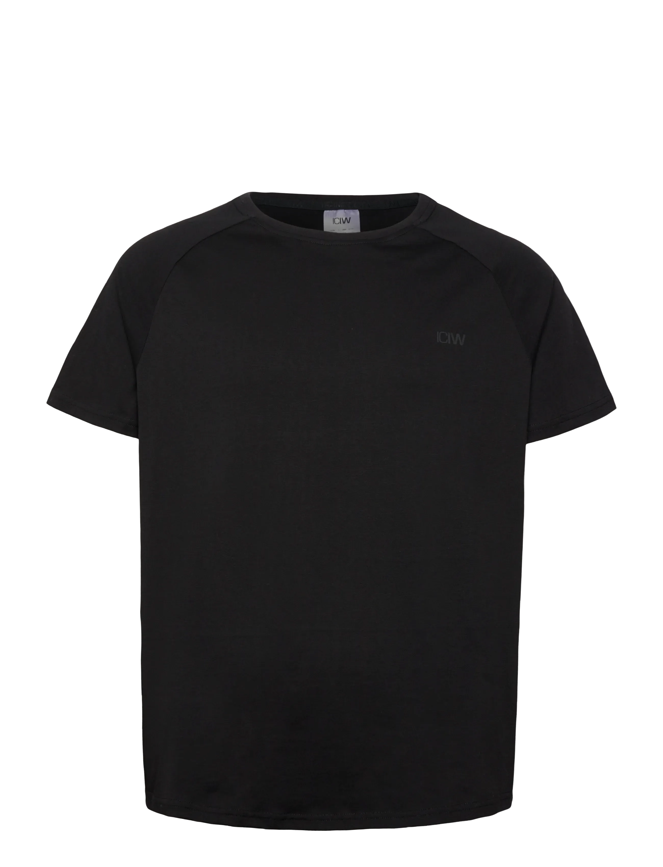 ICANIWILL Training Club Tee Raglan - Alla produkter - BLACK / black