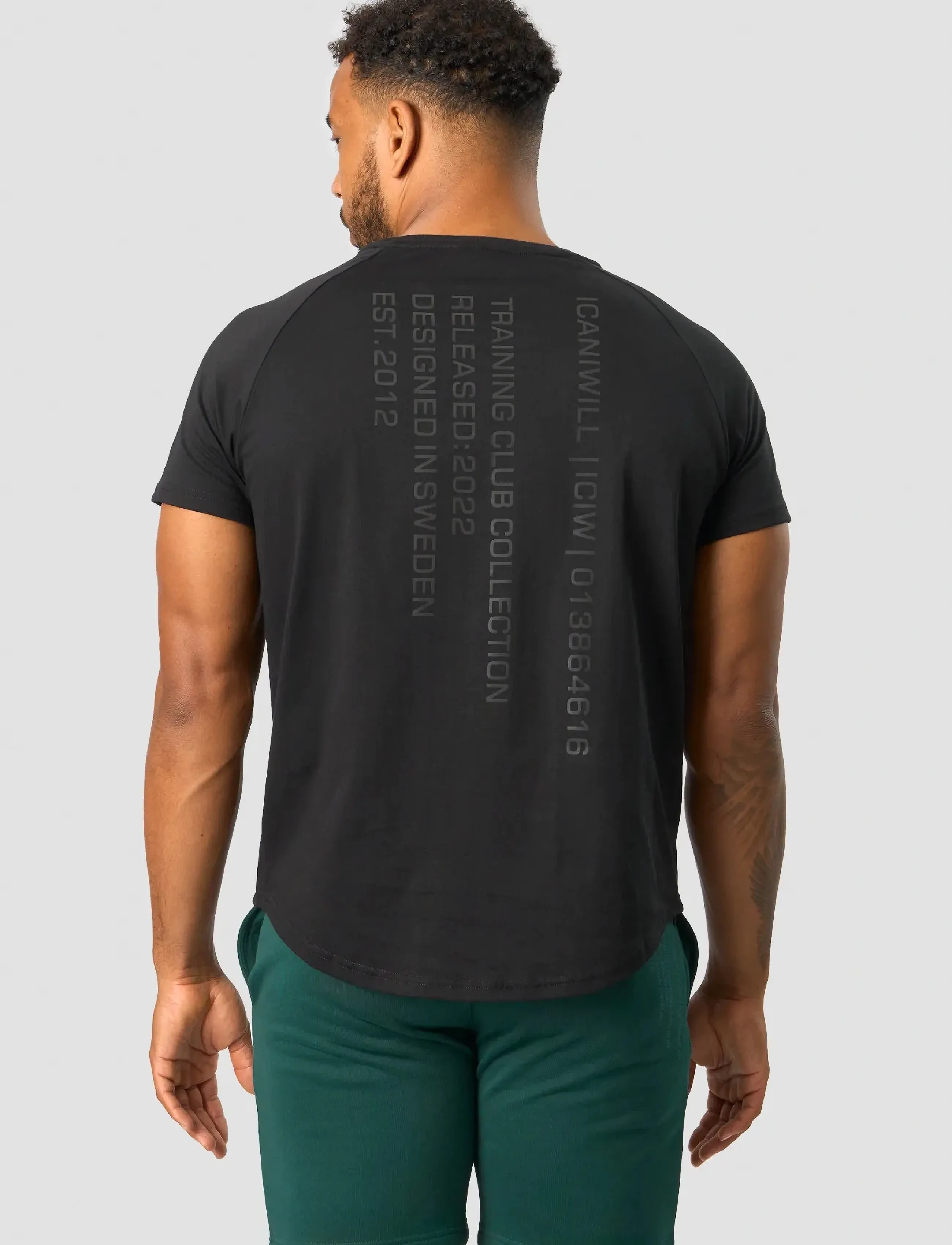 ICANIWILL - Training Club Tee Raglan - lowest prices - black - 3