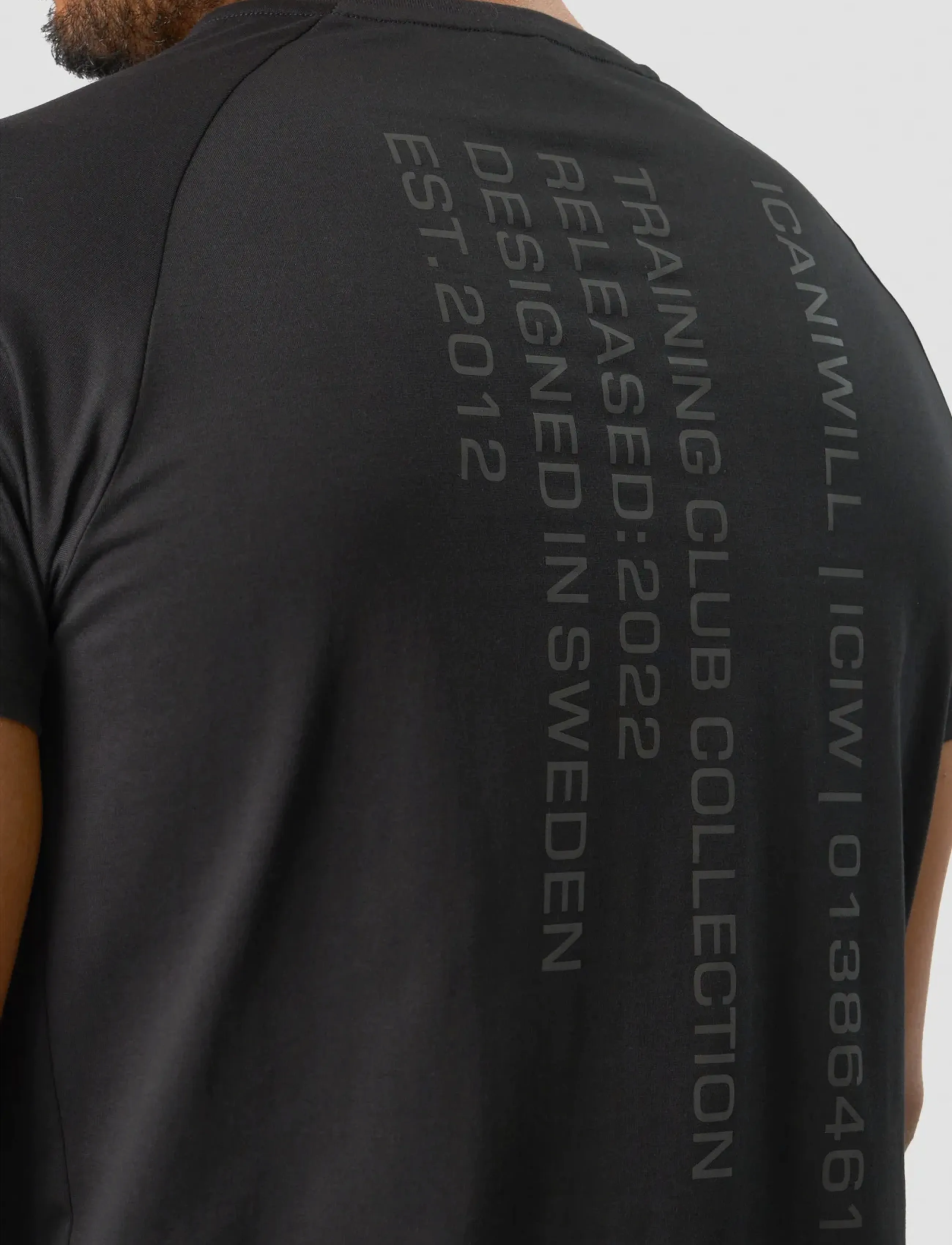 ICANIWILL - Training Club Tee Raglan - lowest prices - black - 4