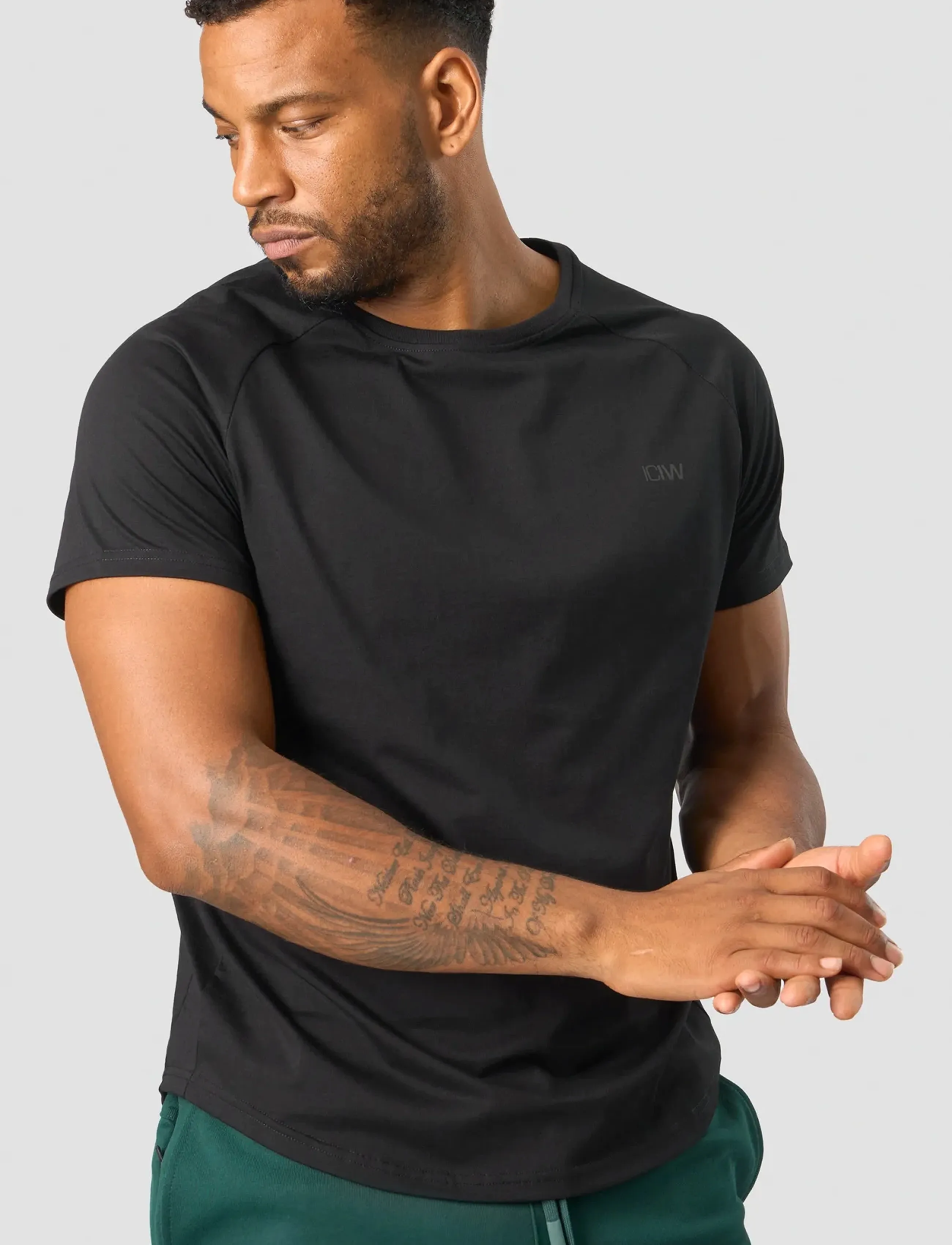 ICANIWILL - Training Club Tee Raglan - lowest prices - black - 5
