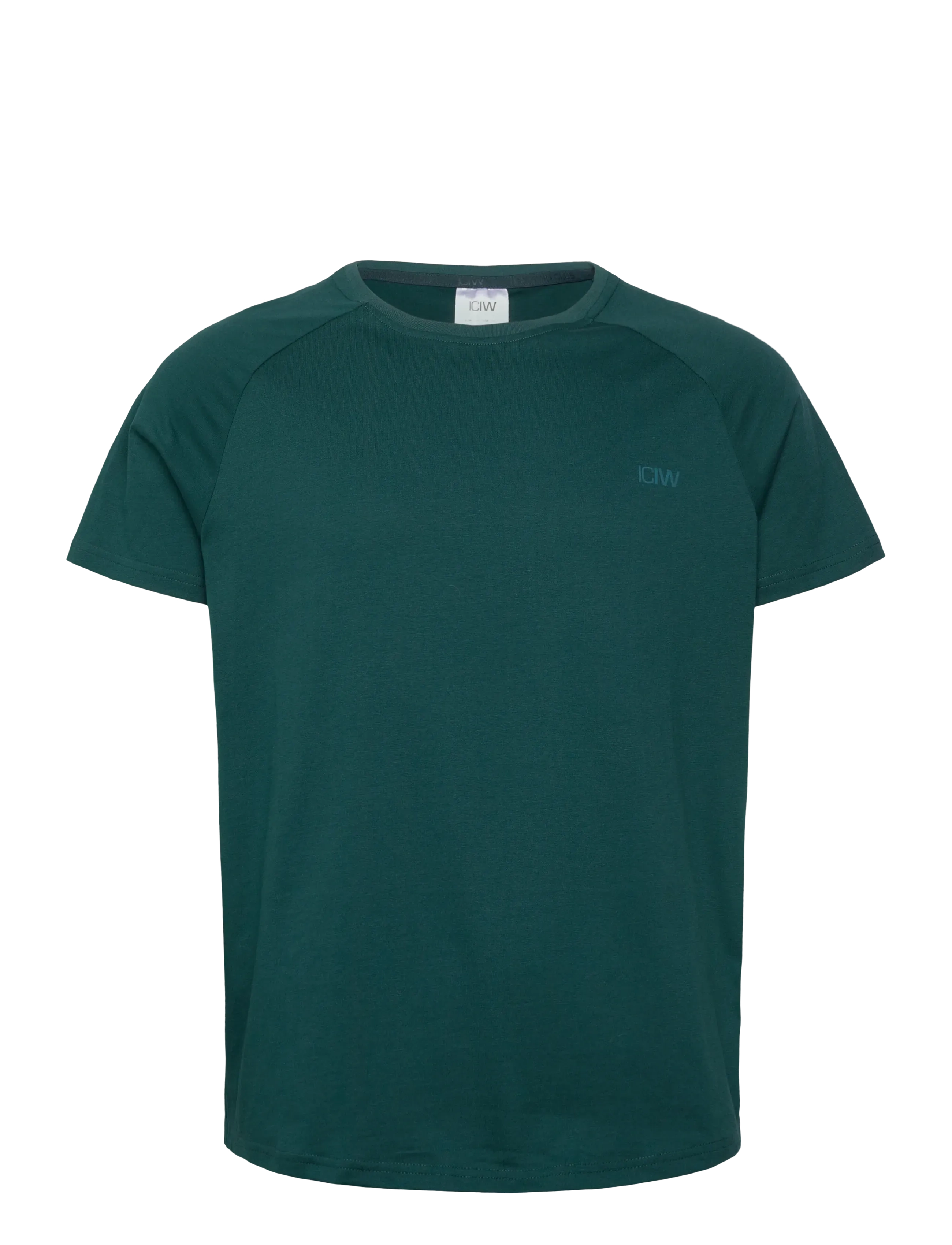 ICANIWILL Training Club Tee Raglan - T-shirts - DK TEAL / green