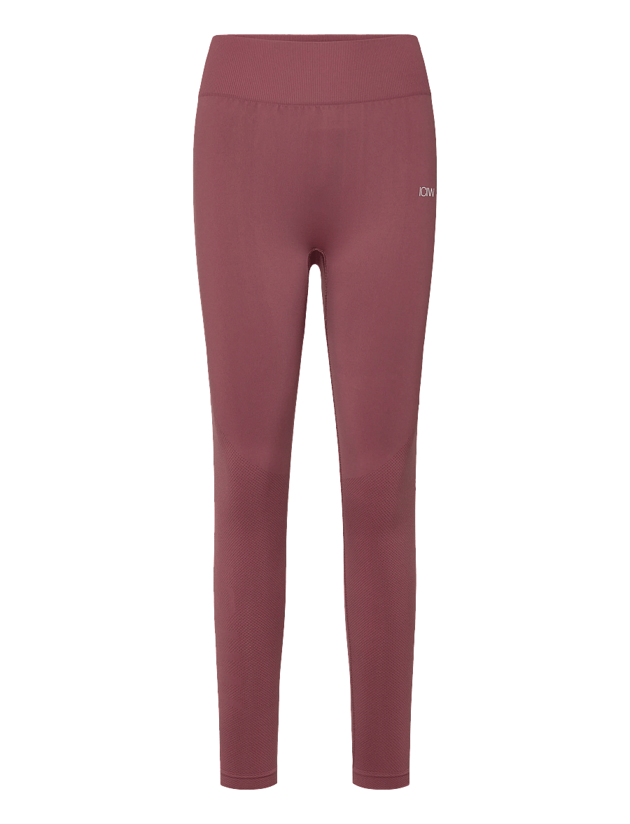ICANIWILL - Define Seamless Tights-Dusty Green-S - seamless tights - calm red - 1