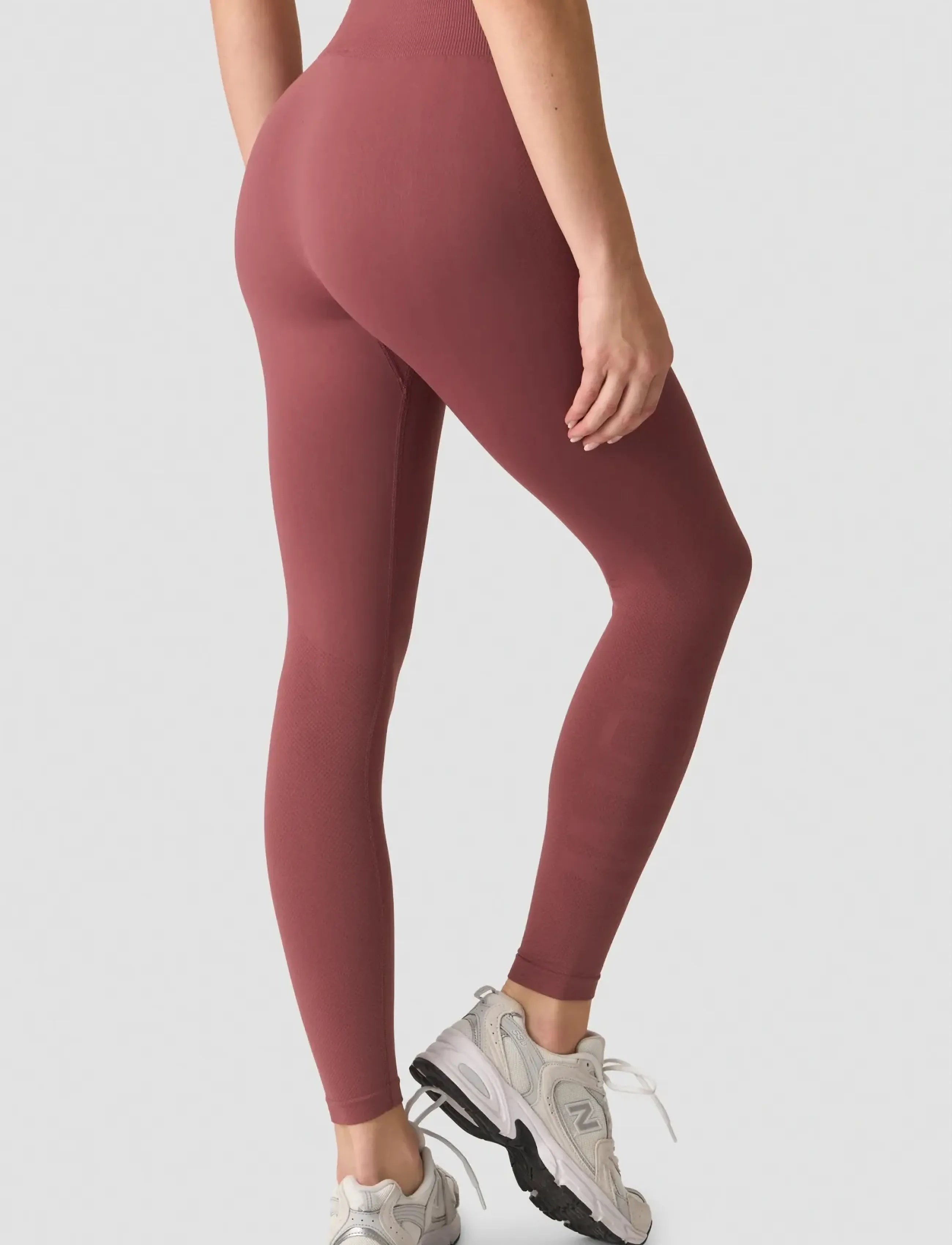 ICANIWILL - Define Seamless Tights - seamless tights - calm red - 3