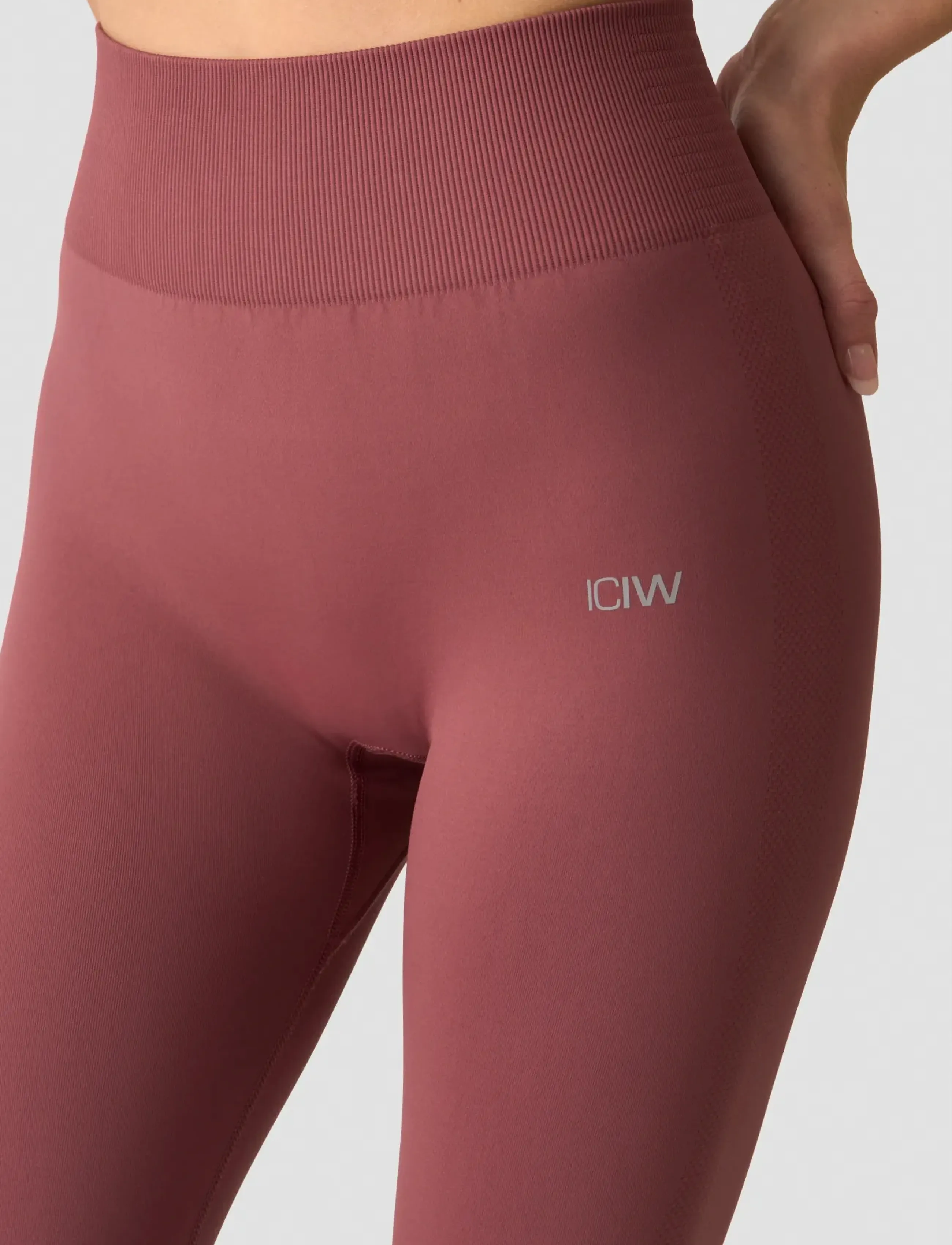 ICANIWILL - Define Seamless Tights - seamless tights - calm red - 4