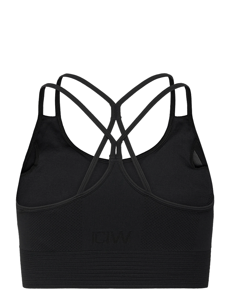 ICANIWILL - Define Seamless Sports Bra - low support - black - 2