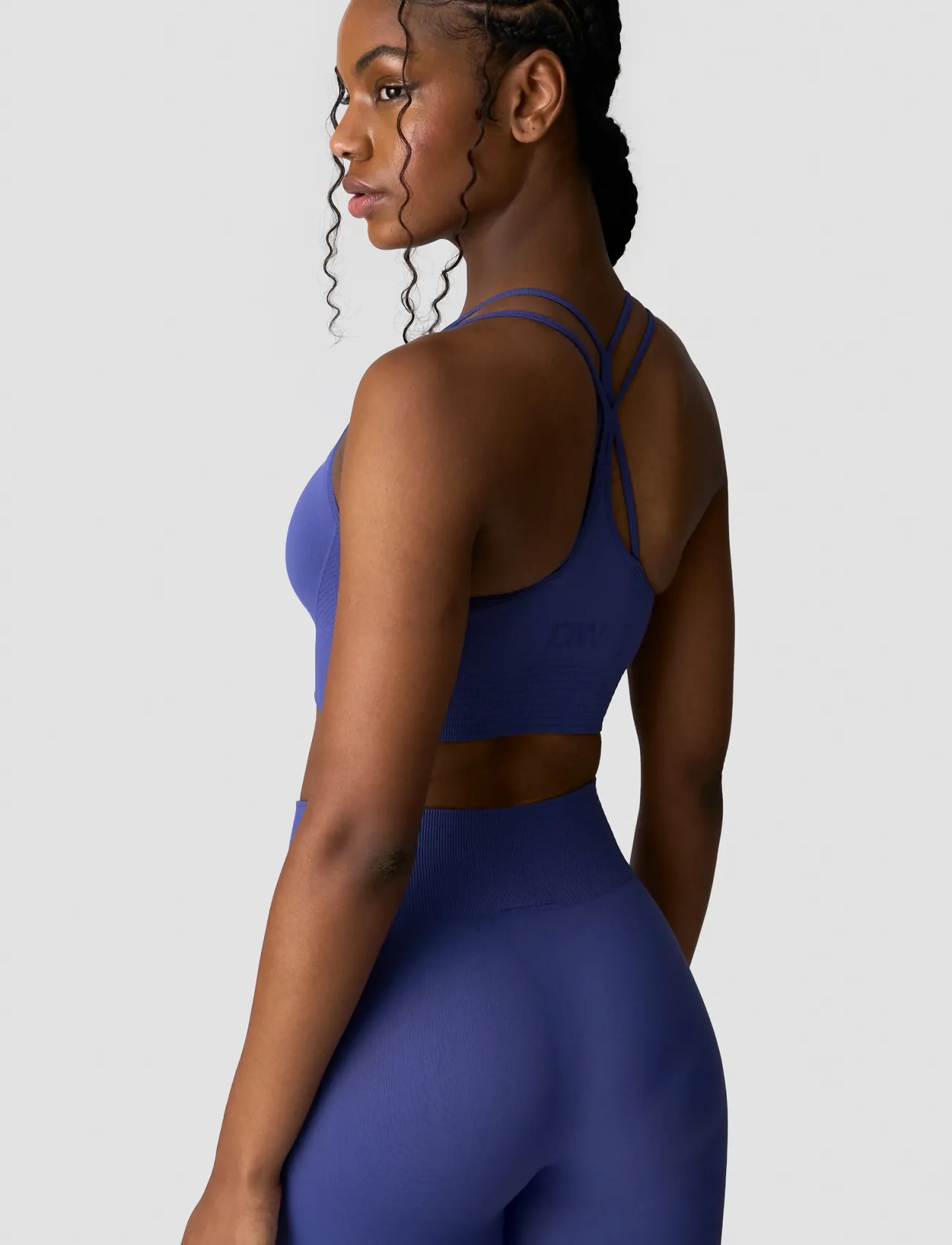 ICANIWILL - Define Seamless Sports Bra - sport bras: low - dark slate blue - 4