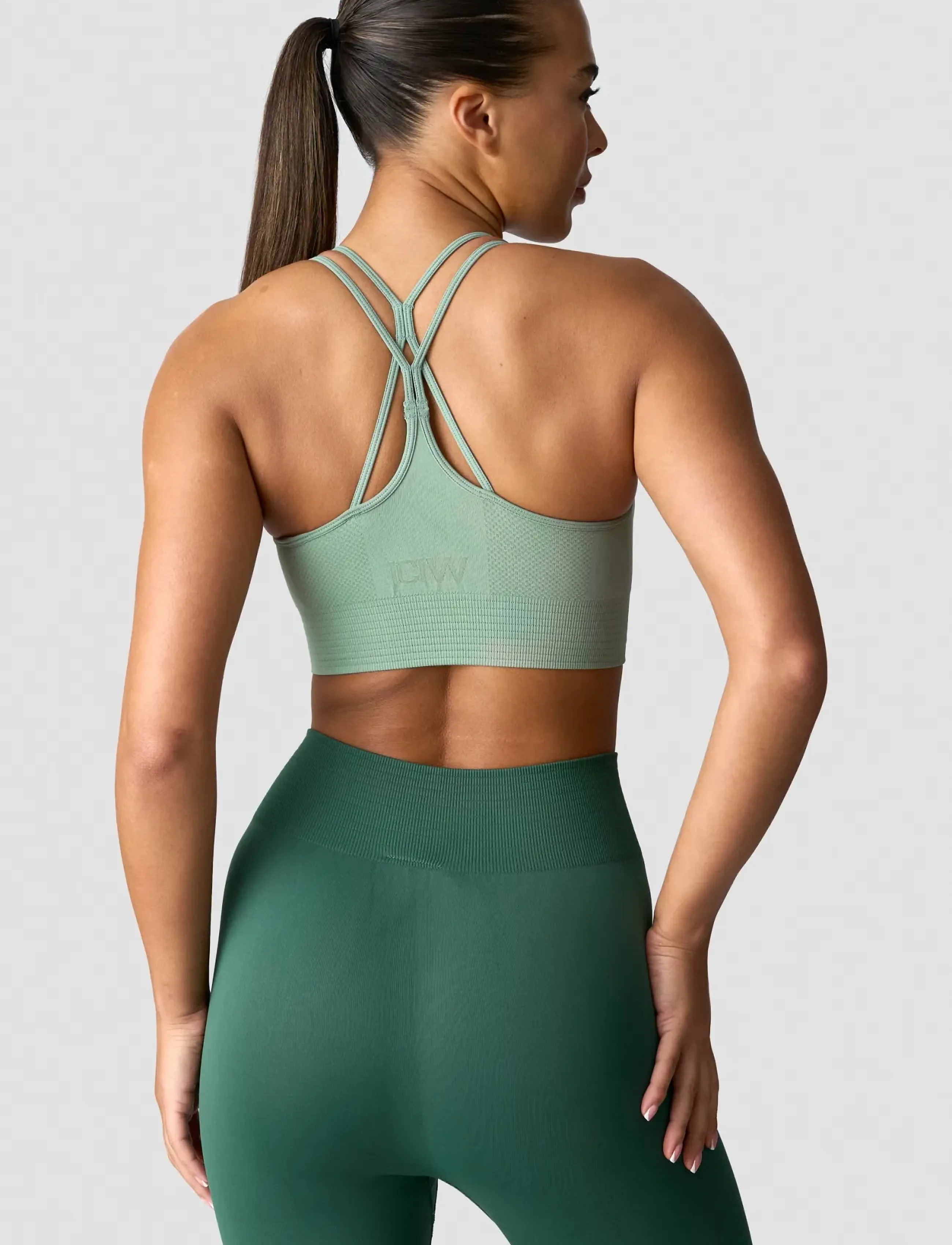 ICANIWILL - Define Seamless Sports Bra - sports bh'er: lav støtte - light moss - 4