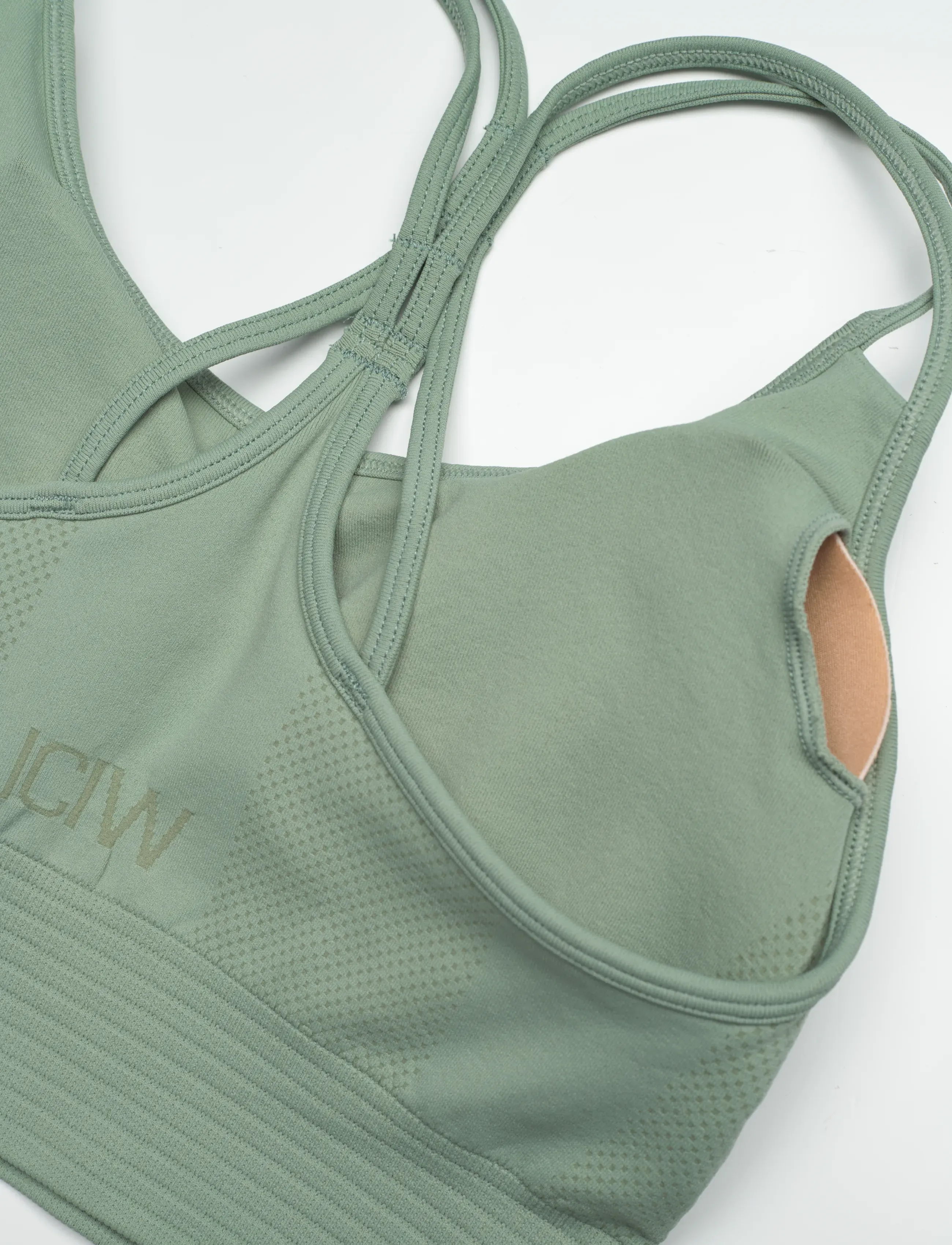 ICANIWILL - Define Seamless Sports Bra - sports bh'er: lav støtte - light moss - 5