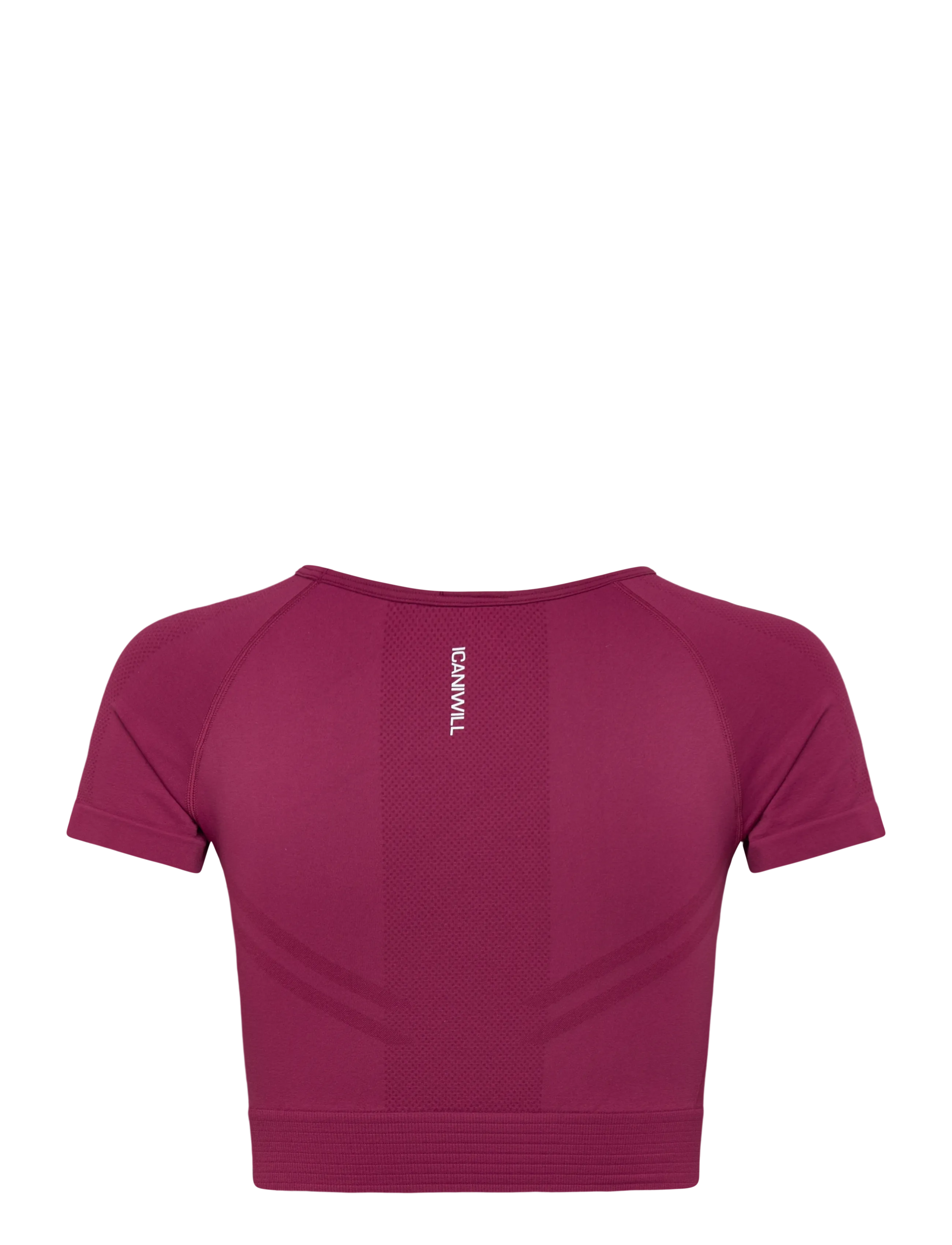 ICANIWILL - Define Seamless Cropped T-shirt W - laveste priser - magenta rose - 2
