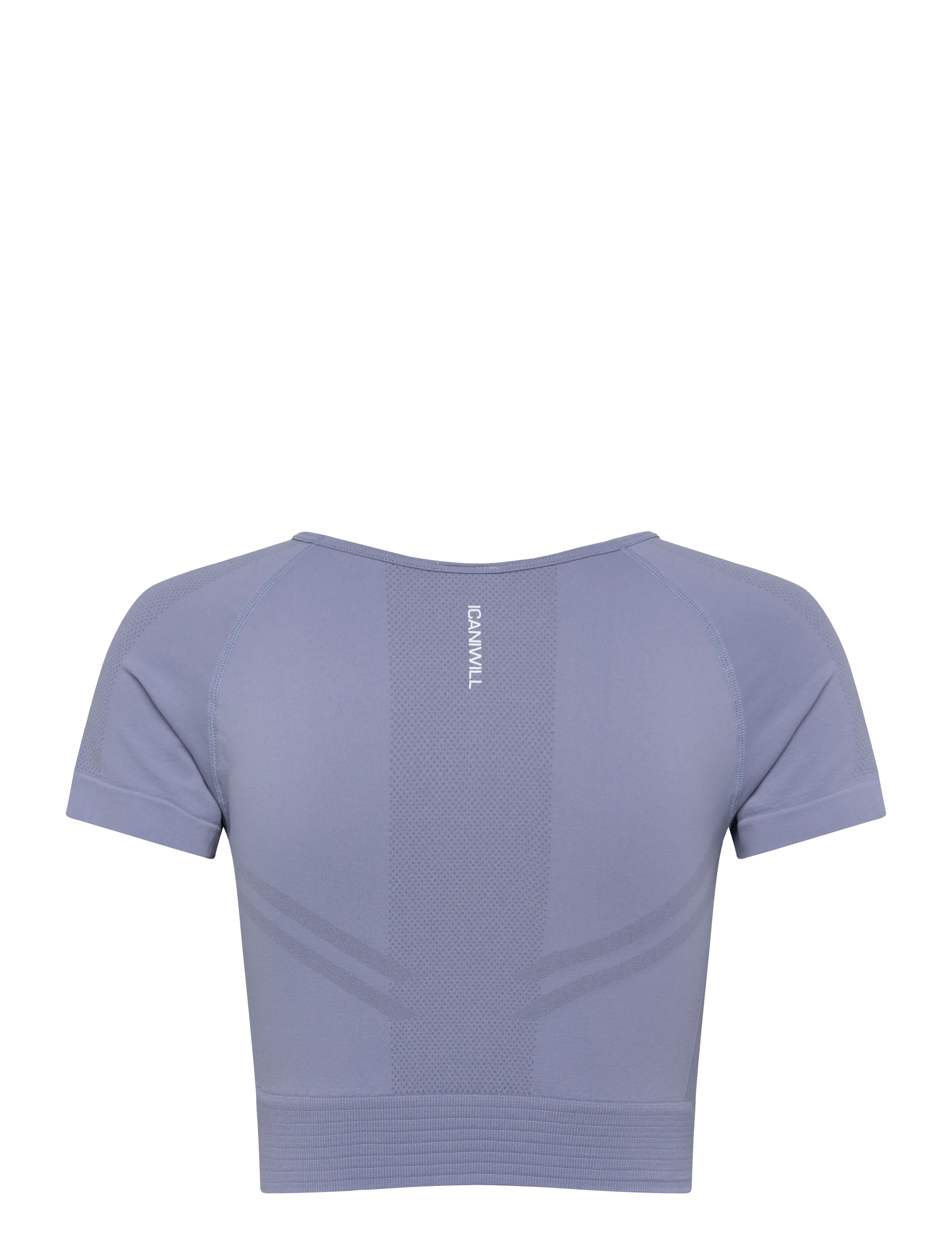 ICANIWILL - Define Seamless Cropped T-shirt W - die niedrigsten preise - metal blue - 2