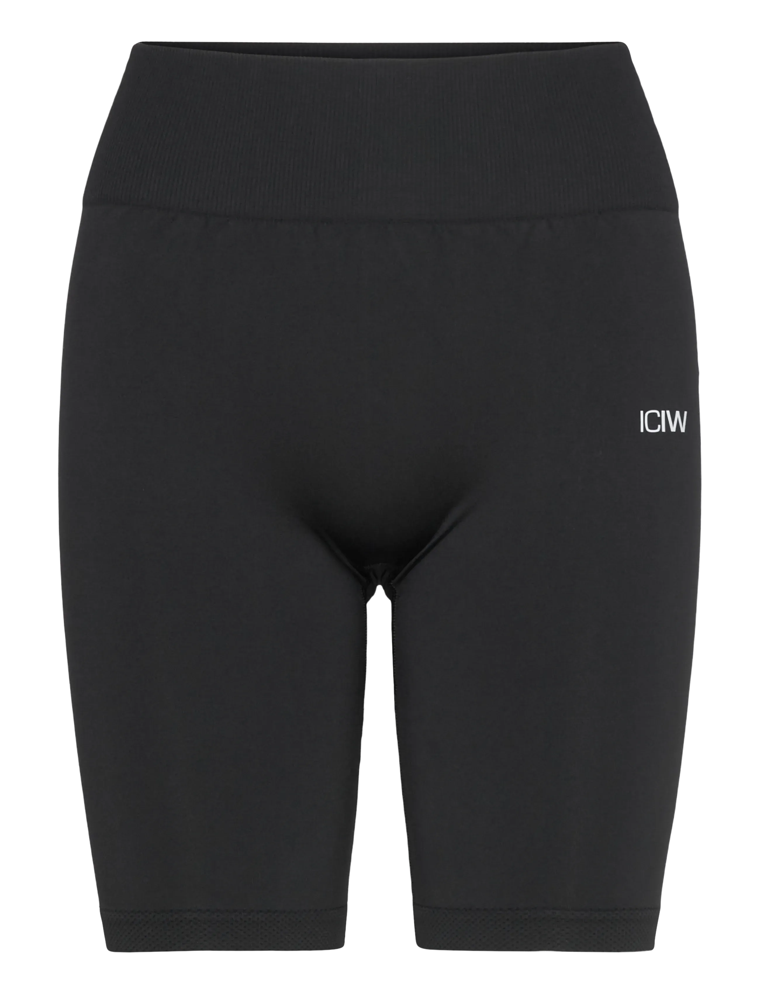 ICANIWILL Define Seamless Biker Shorts W - Løpe- og treningstights - BLACK / black