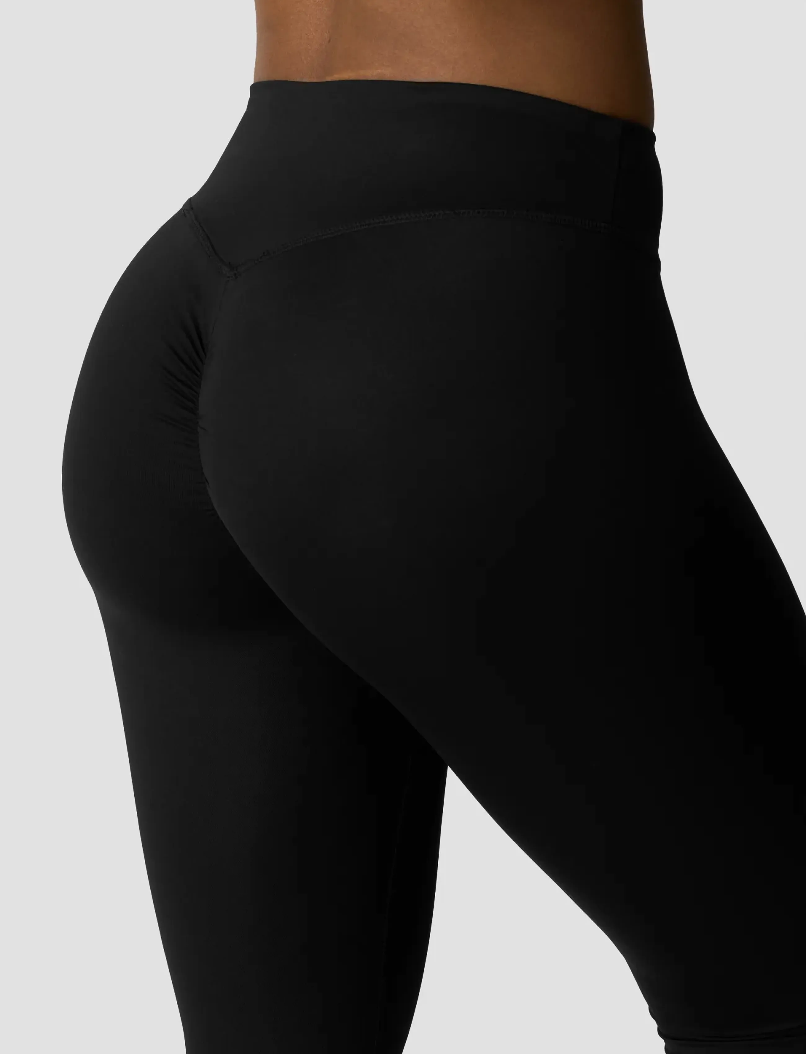 ICANIWILL - Scrunch V-shape Tights - trainingstights - black - 4