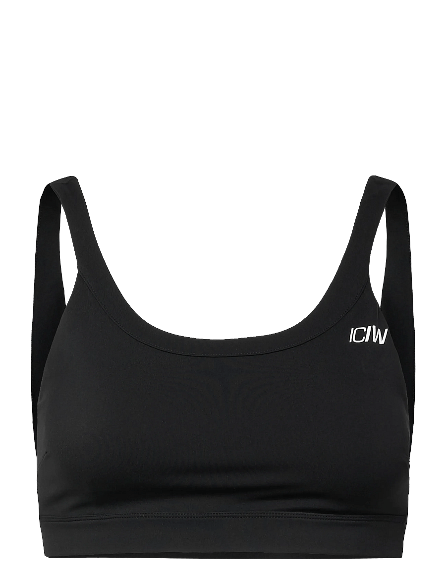 ICANIWILL - Nimble Sports Bra-Espresso - soutiens-gorge de sport - black - 1