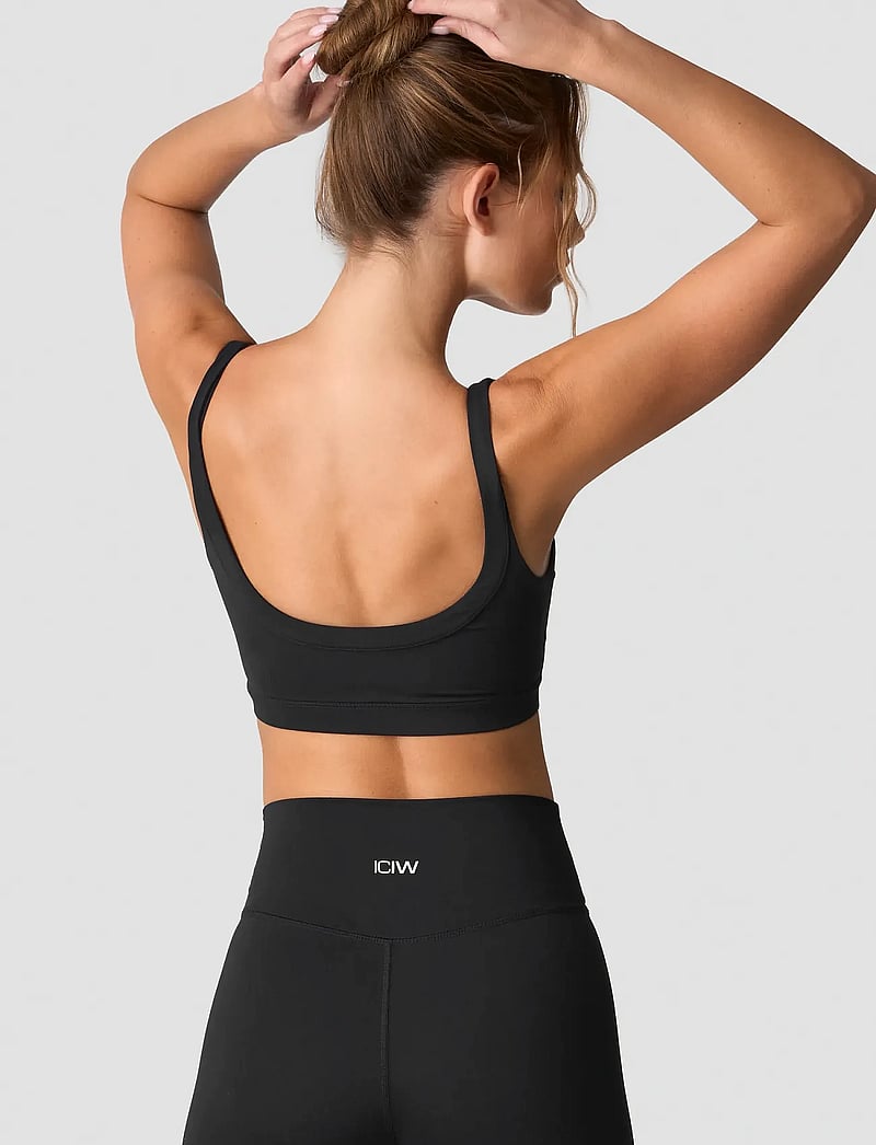 ICANIWILL - Nimble Sports Bra - spordirinnahoidjad - black - 3