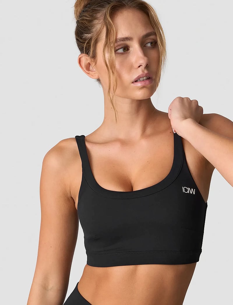 ICANIWILL - Nimble Sports Bra - spordirinnahoidjad - black - 5