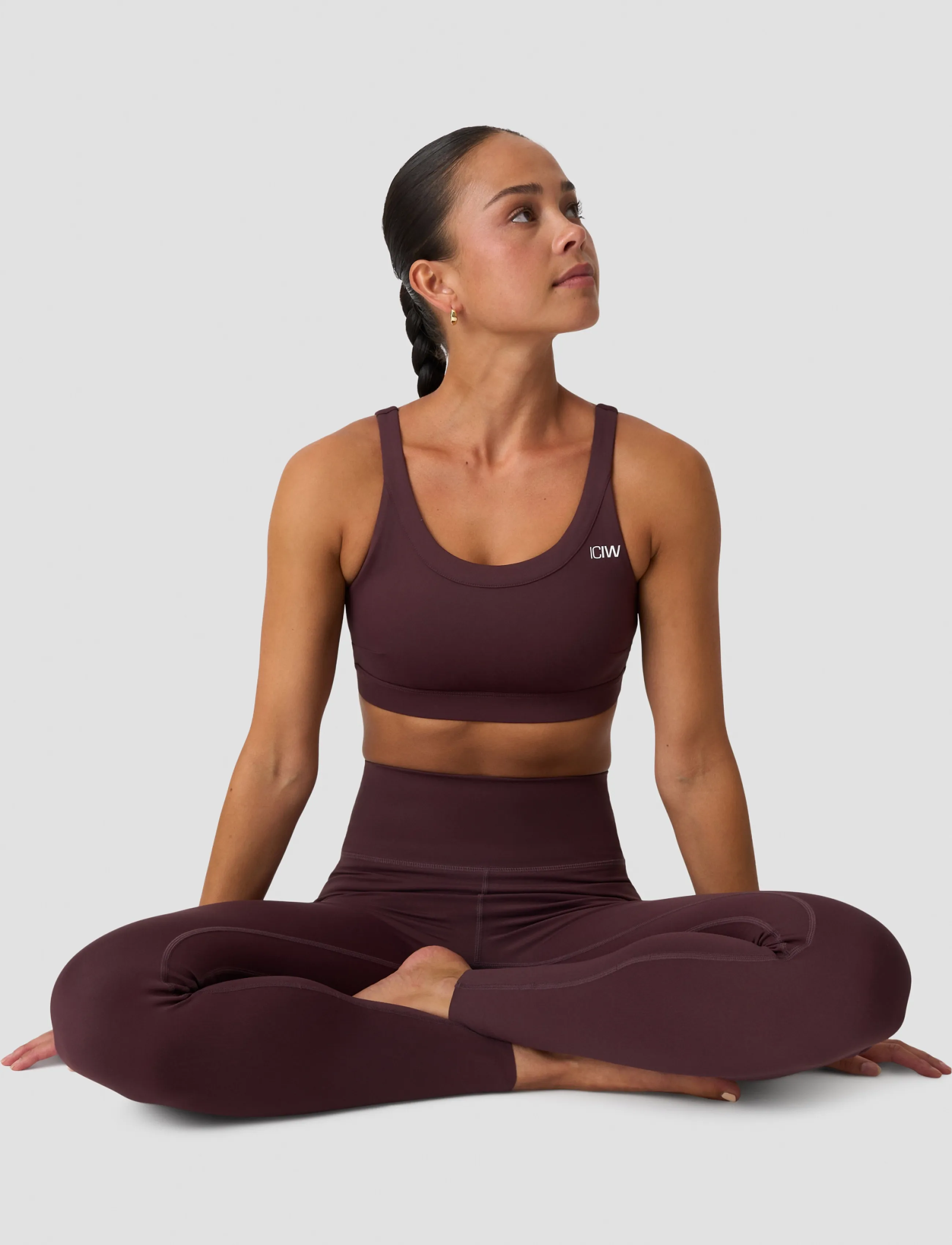 ICANIWILL - Nimble Sports Bra - spordi-rinnahoidjad - espresso - 5