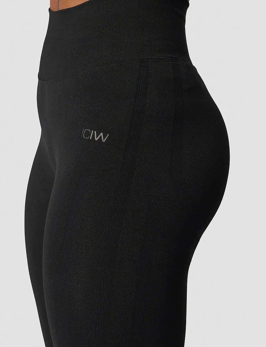ICANIWILL - Rush Seamless Tights - treenitrikoot - black - 4