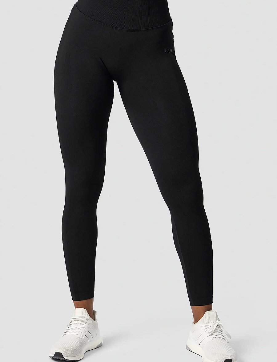 ICANIWILL - Rush Seamless Tights - treenitrikoot - black - 5