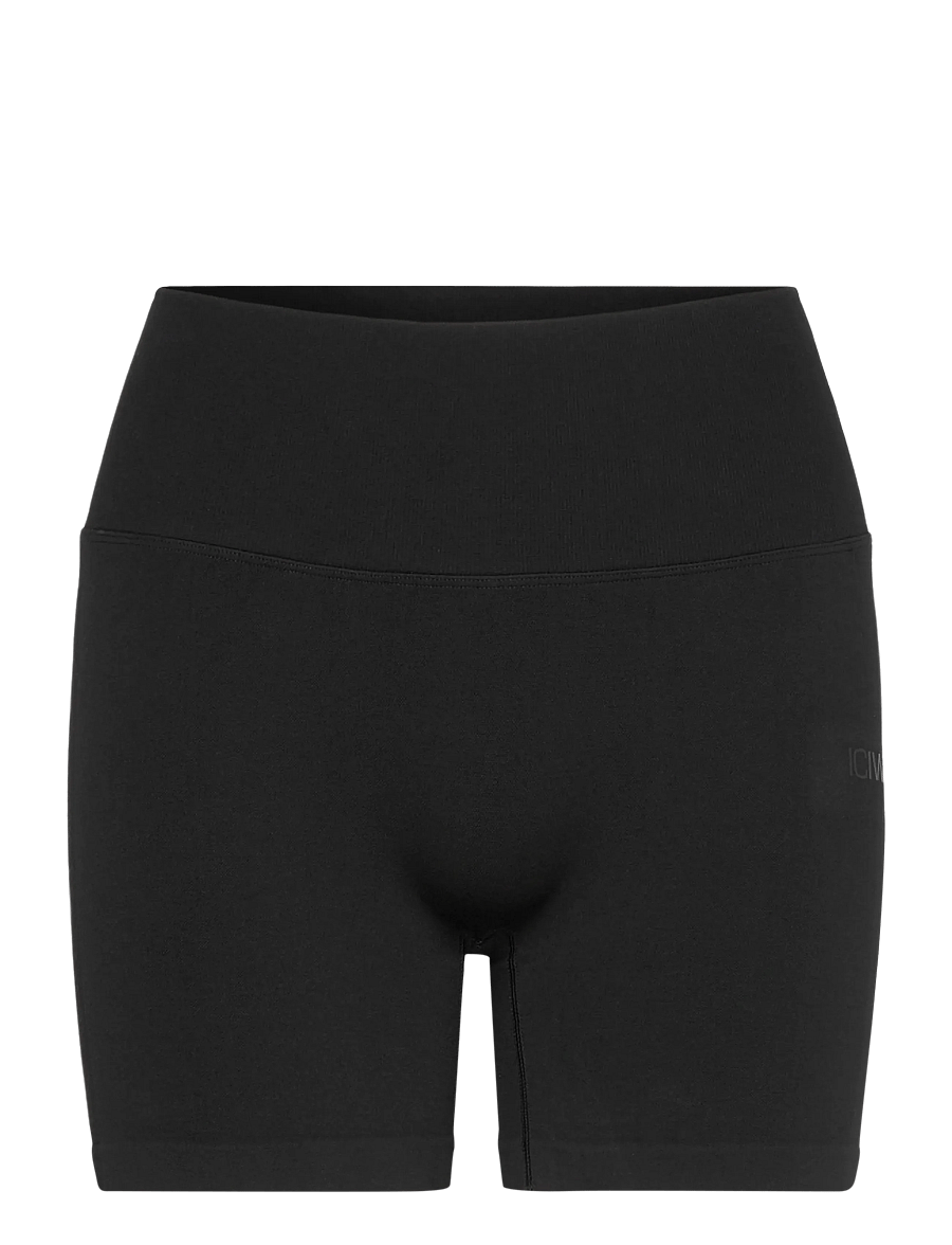 ICANIWILL - Rush Seamless Shorts - 1/2 länge - black - 1